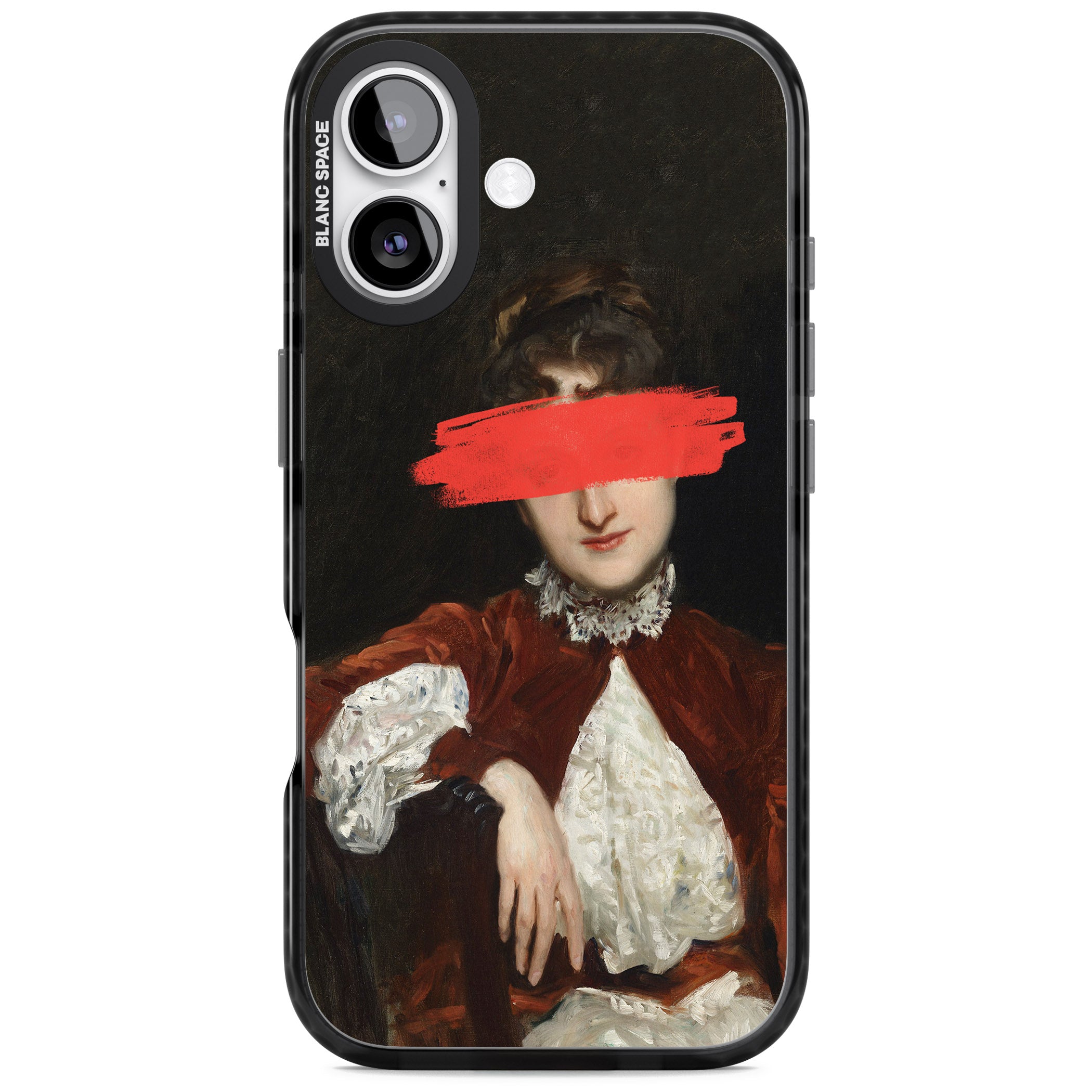 Paint Stroke iPhone 17 Impact Black Phone Case