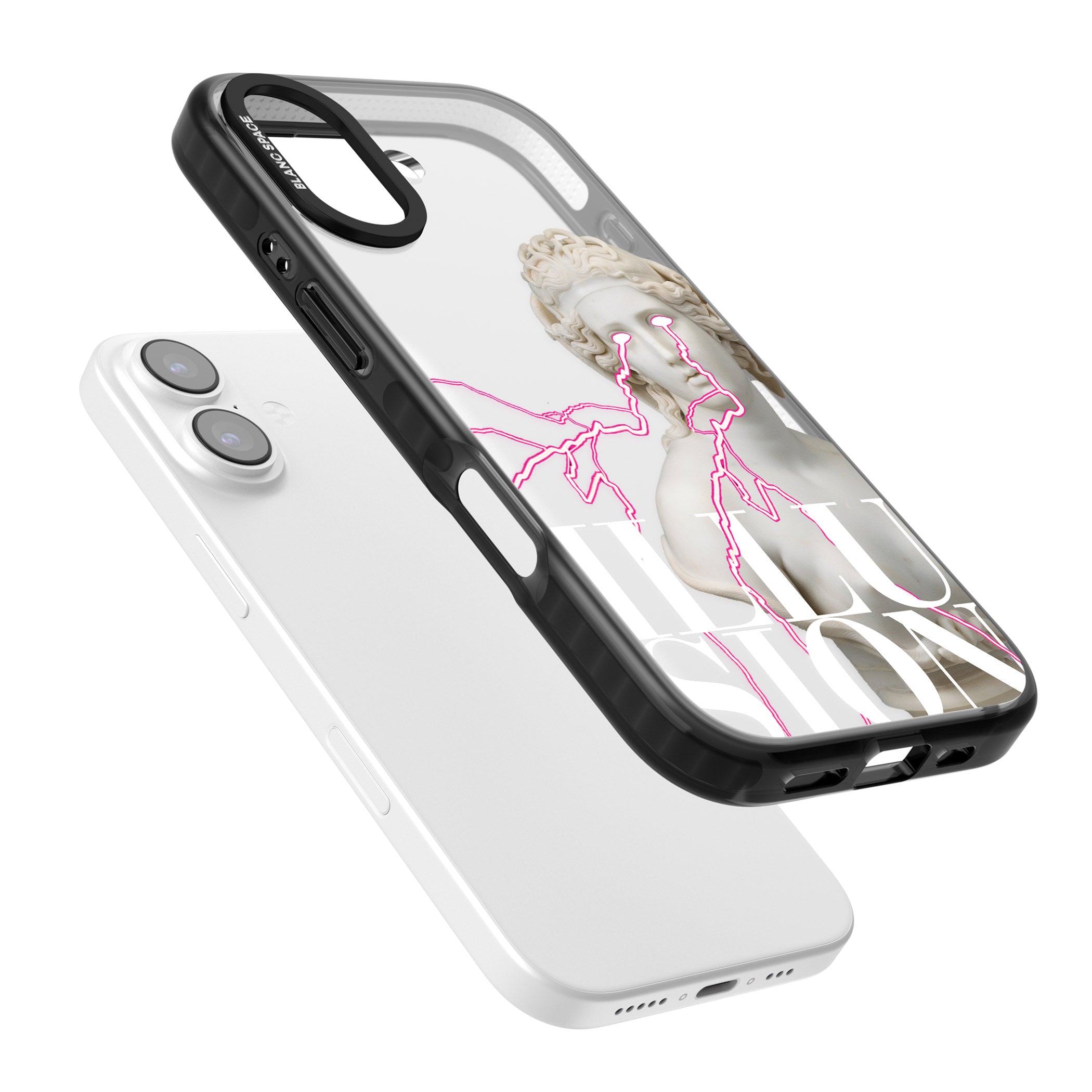 Illusion iPhone 17 Impact Black Phone Case Colours