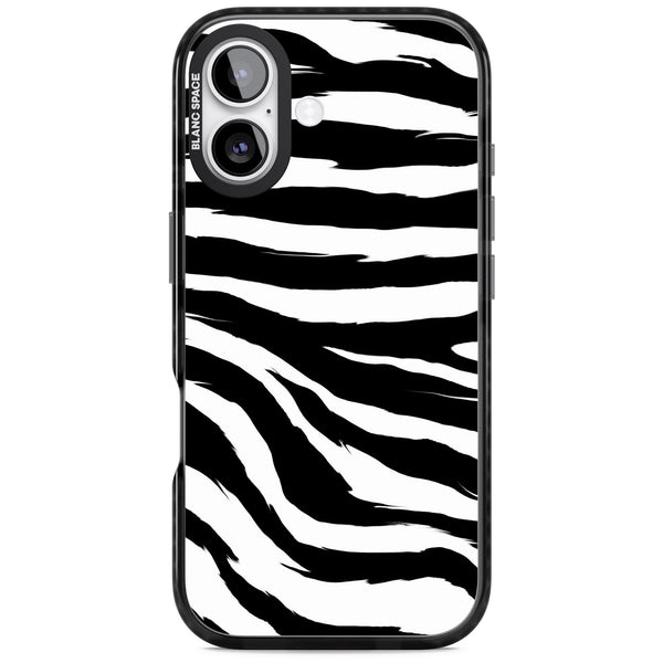Black Zebra Print