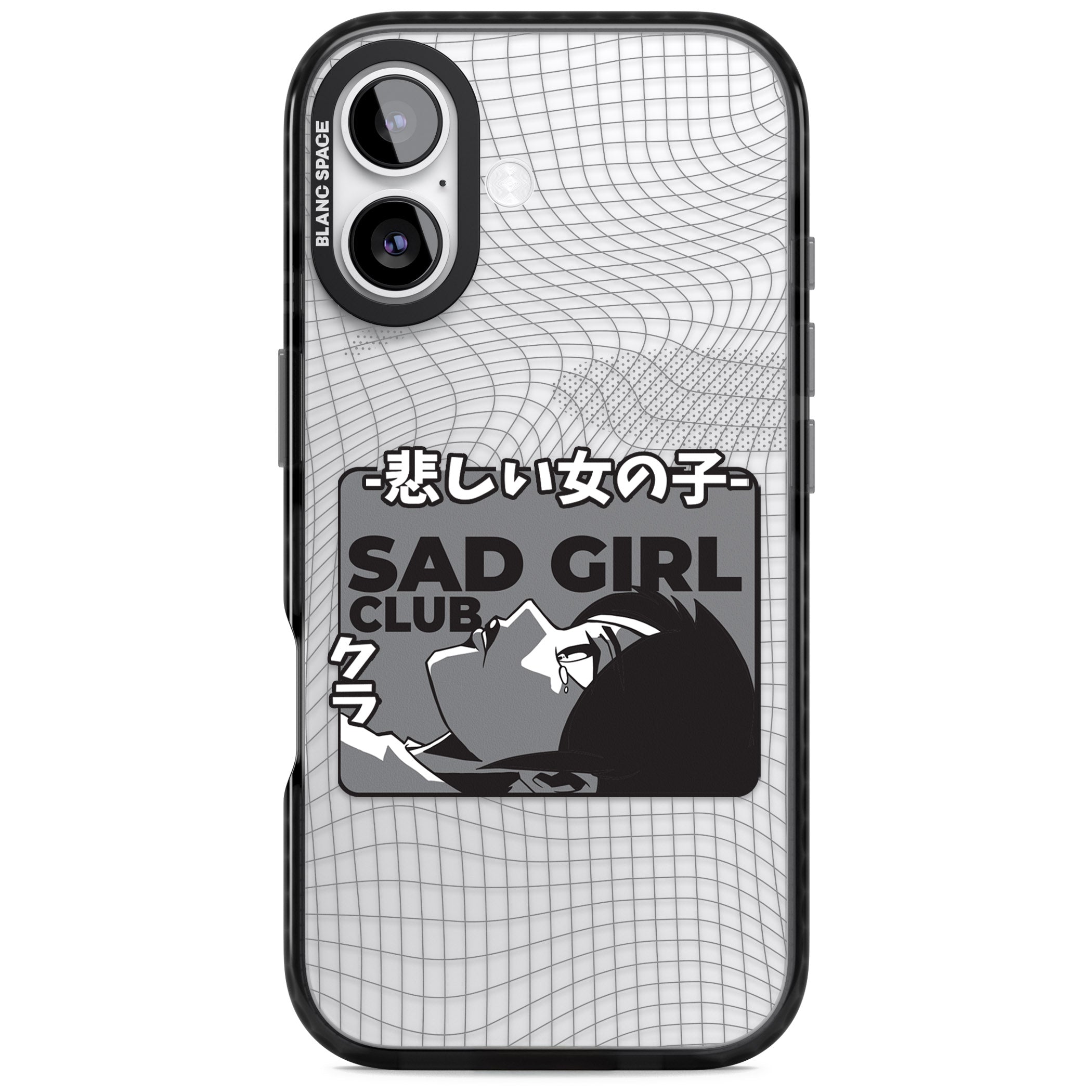 Sad Girl Club iPhone 17 Impact Black Phone Case