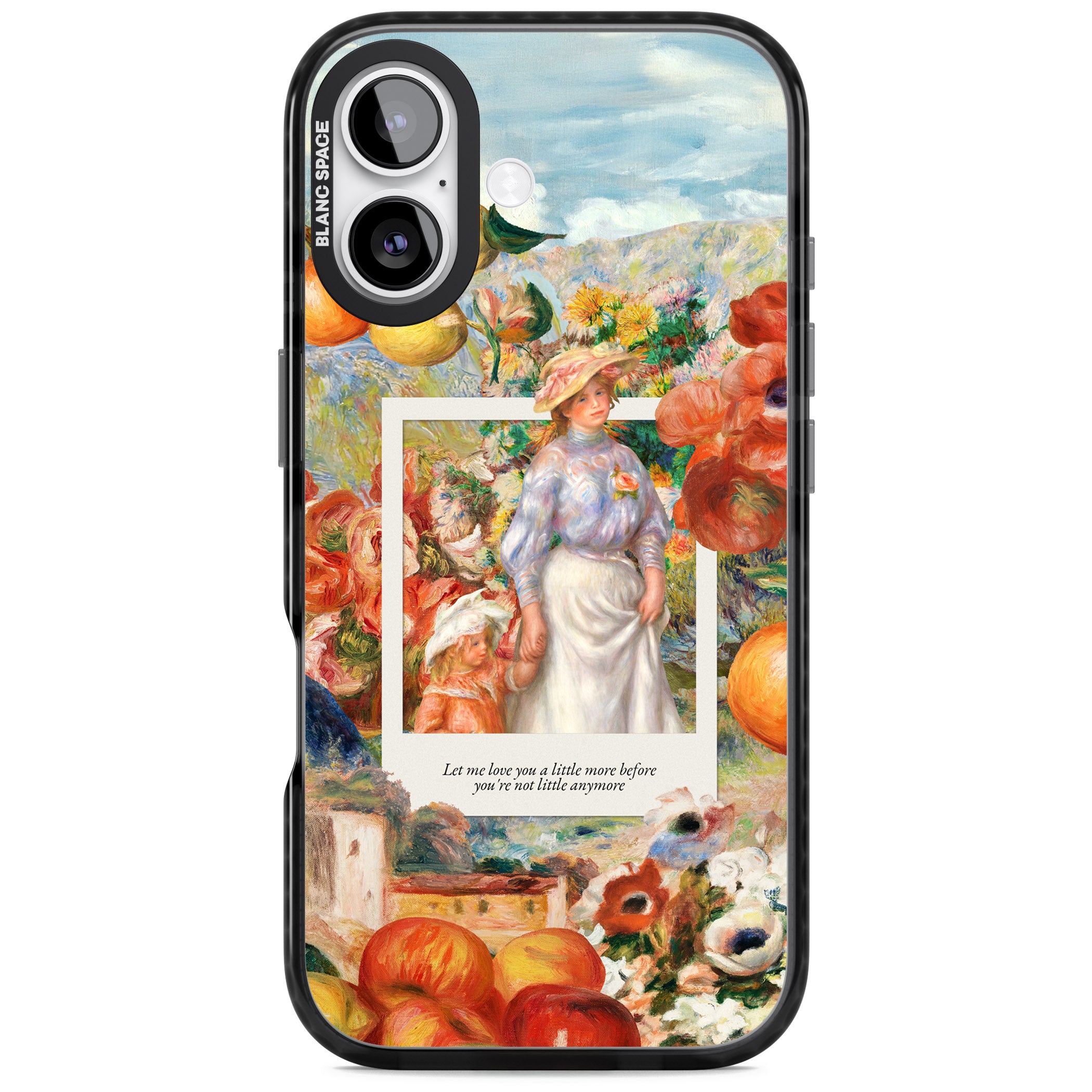 Renoir Mother & Child iPhone 17 Impact Black Phone Case