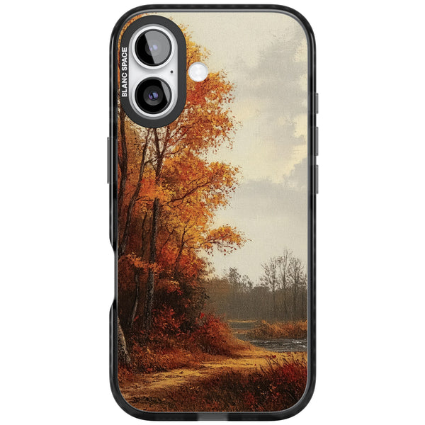 Vintage Autumn Oil Painting