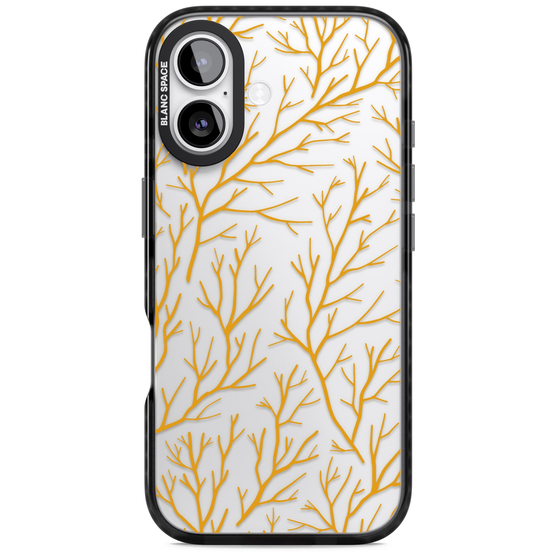 Personalised Bramble Branches iPhone 17 Impact Black Phone Case