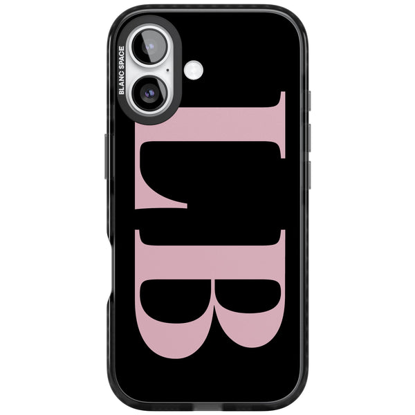 Personalised Pink & Black Letters