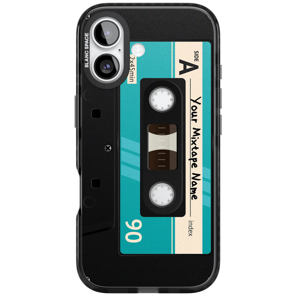 Personalised Retro Mixtape Dark
