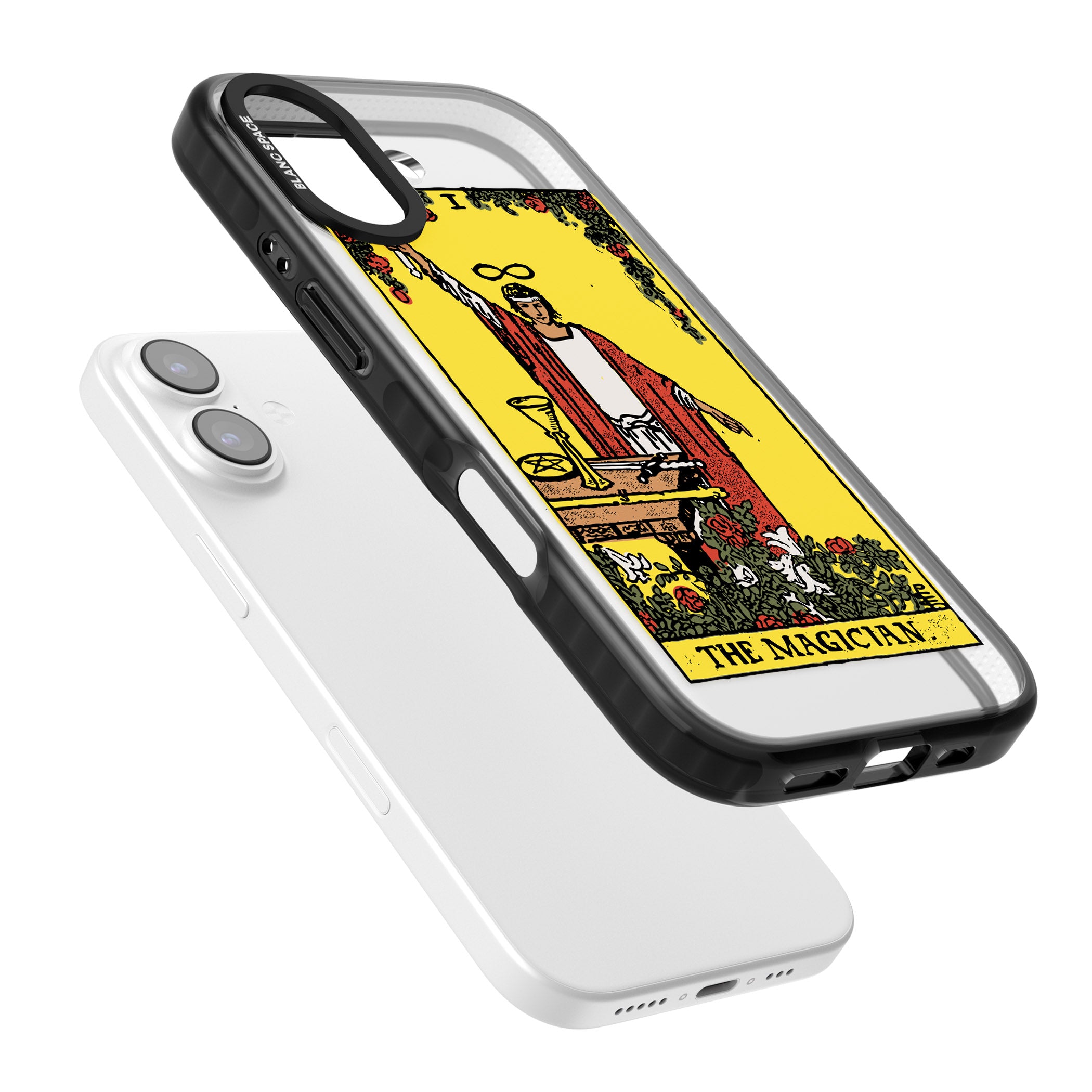 Personalised The Magician Tarot Card (Color) iPhone 17 Impact Black Phone Case Colours