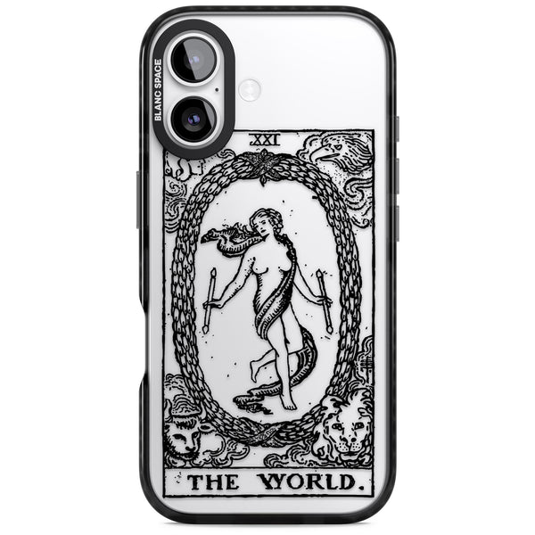 Personalised The World Tarot Card (Clear)
