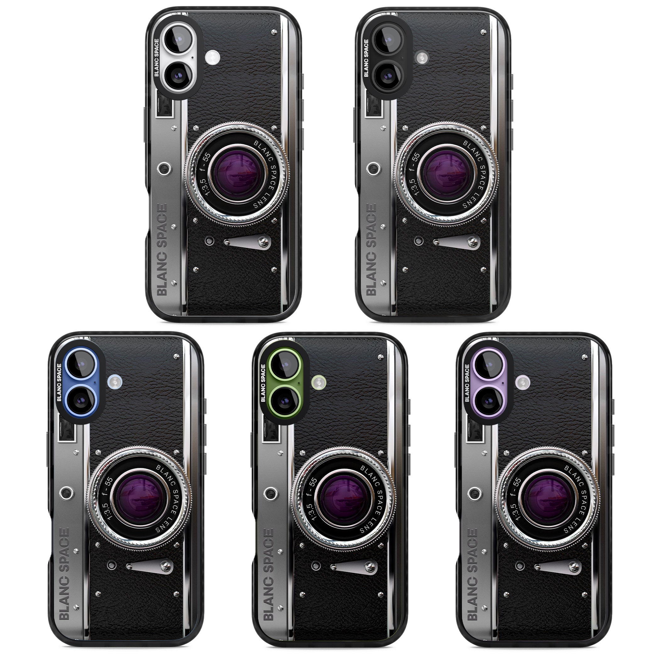 Vintage Retro Classic Camera iPhone 17 Impact Black Phone Case APT Impact Protection