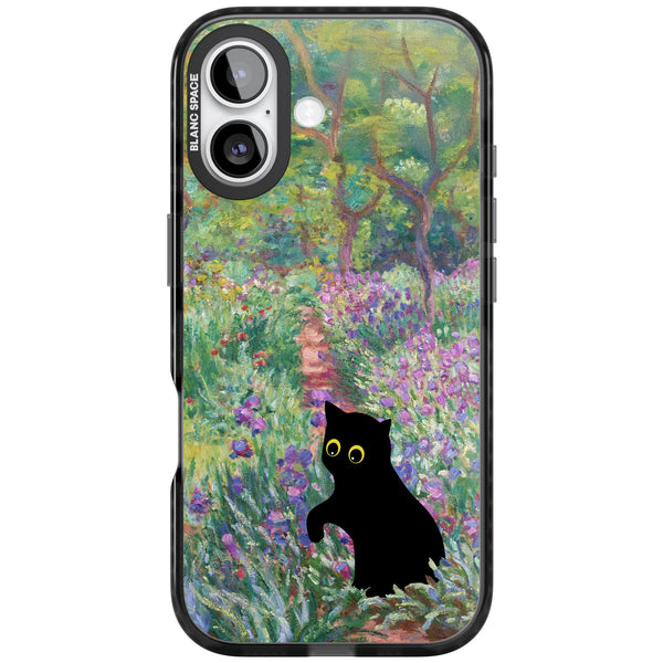 Cat in Monet's Giverny Garden
