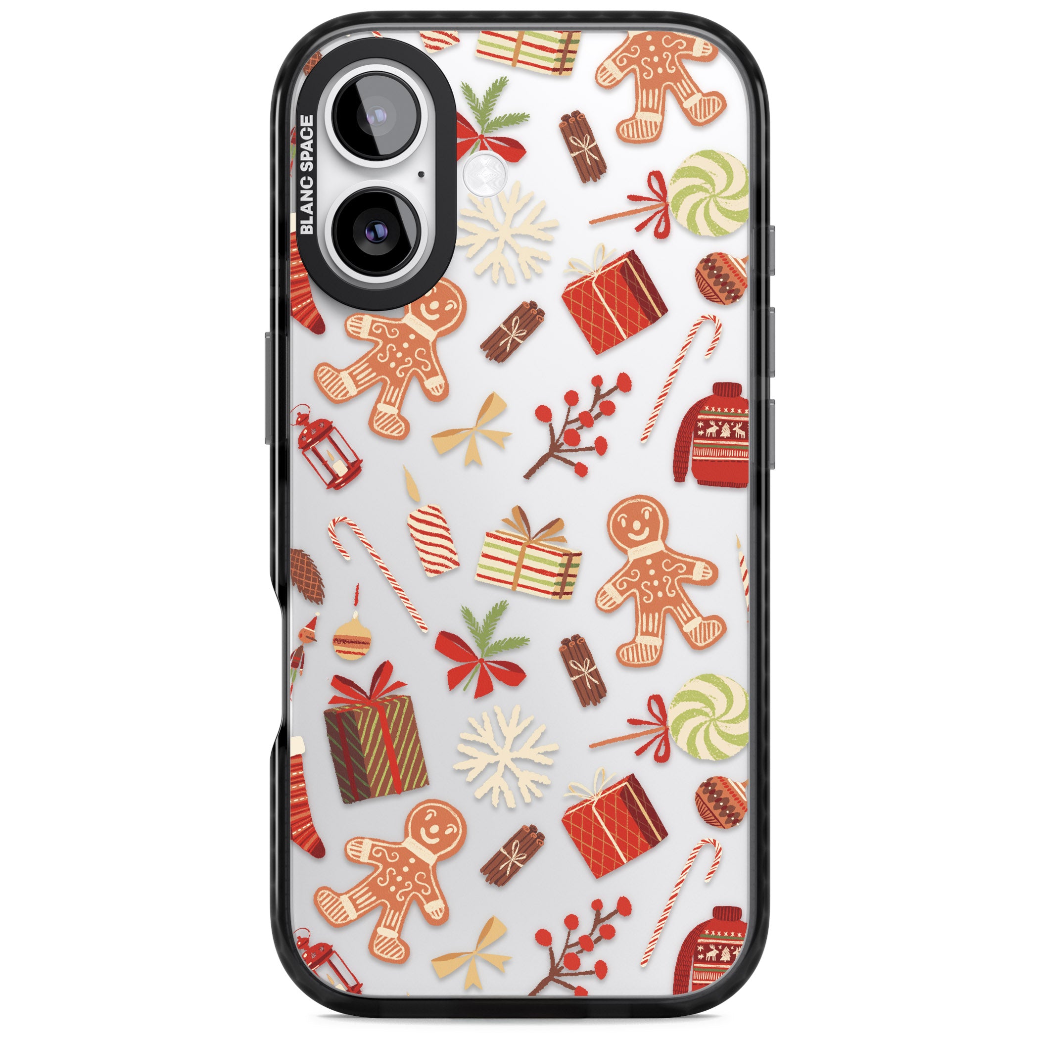 Christmas Assortments iPhone 17 Impact Black Phone Case