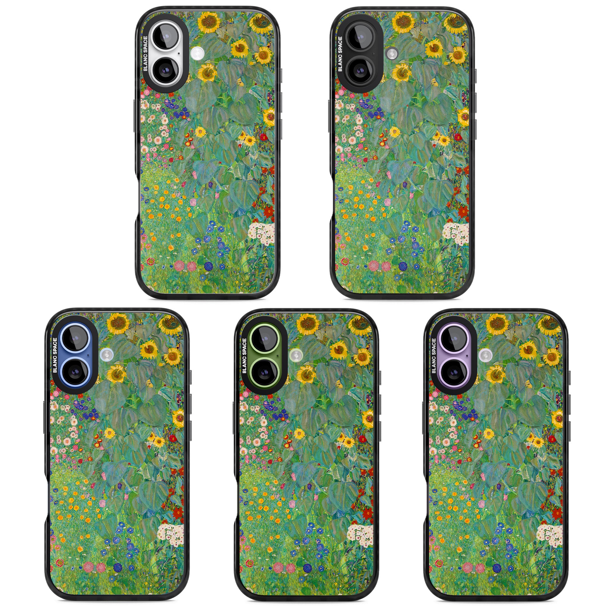 Farm Garden With Sunflowers iPhone 17 Impact Black Phone Case APT Impact Protection