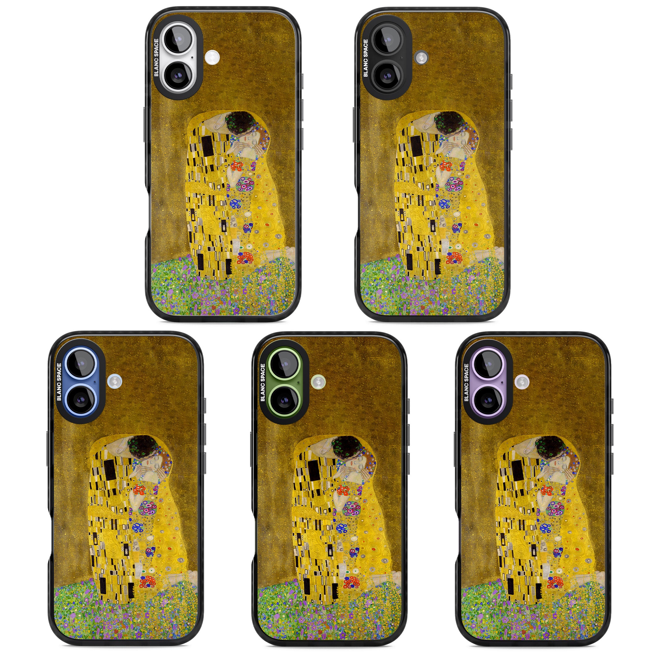 The Kiss iPhone 17 Impact Black Phone Case APT Impact Protection