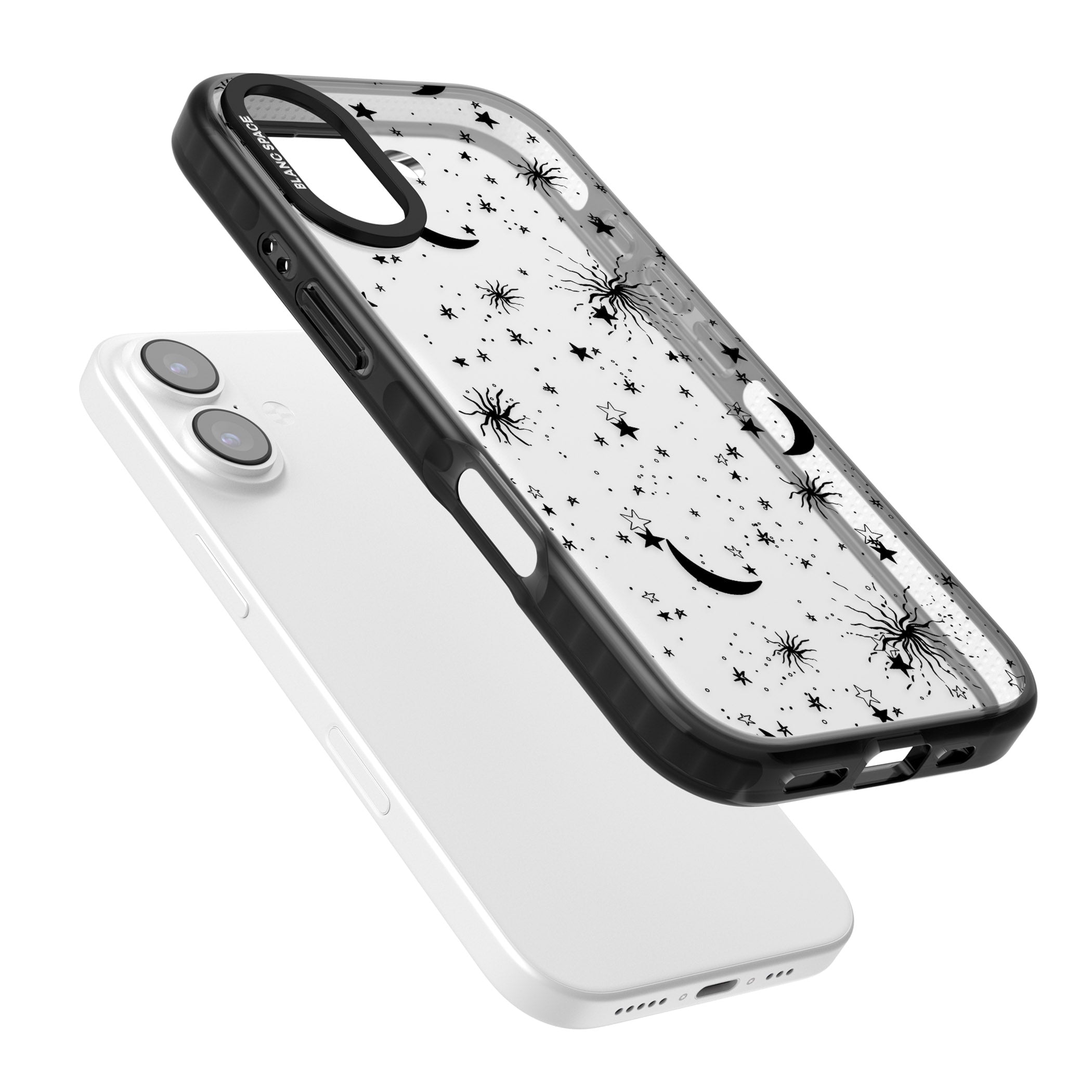 Celestial Night iPhone 17 Impact Black Phone Case Colours