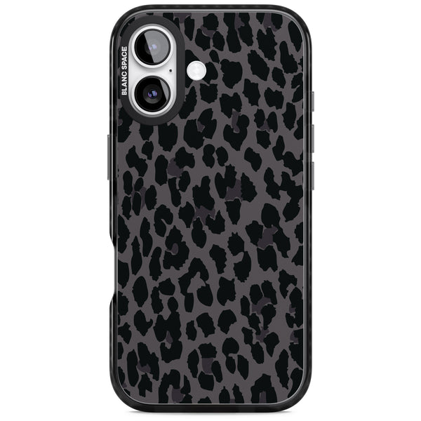 Dark Leopard Print