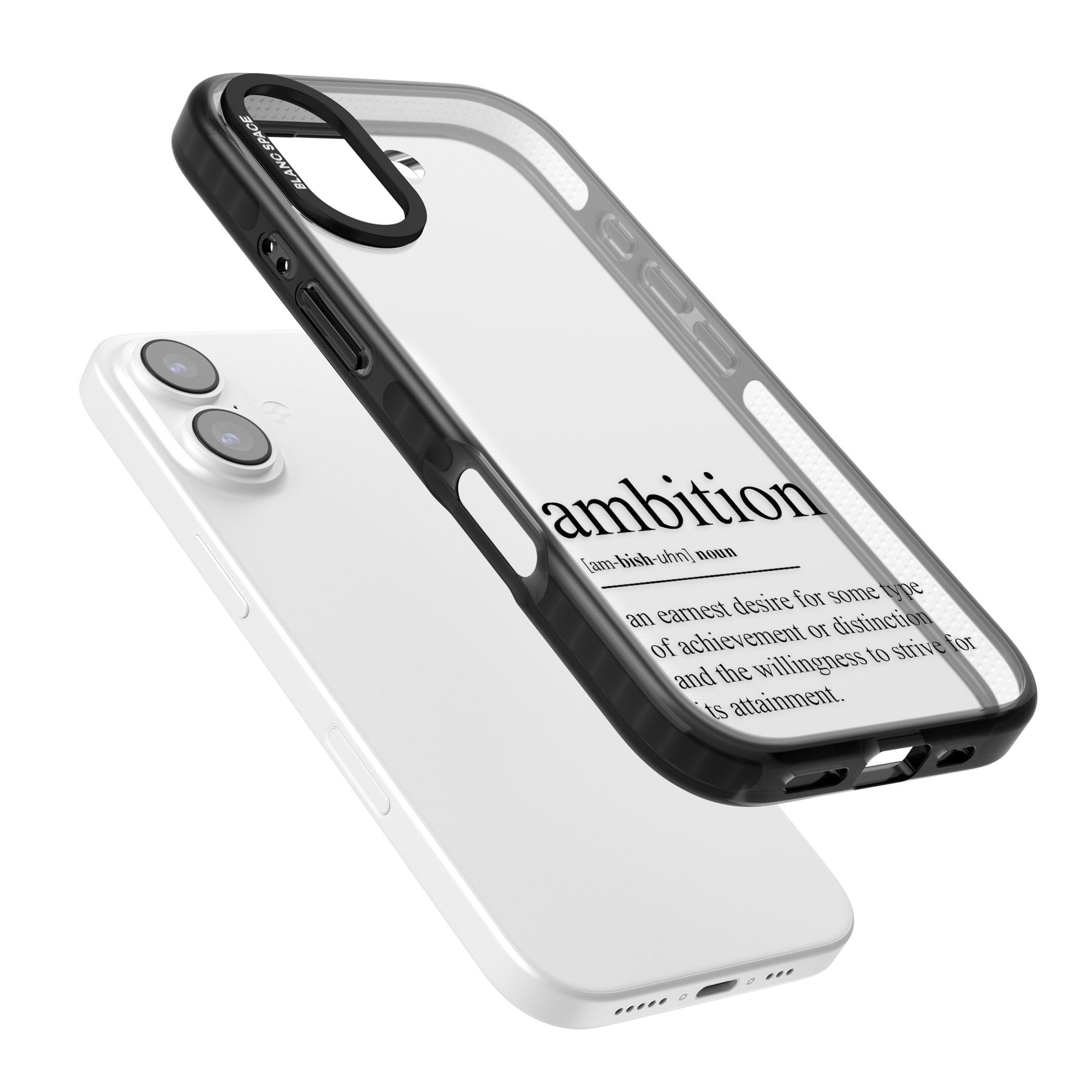 Ambition iPhone 17 Impact Black Phone Case Colours