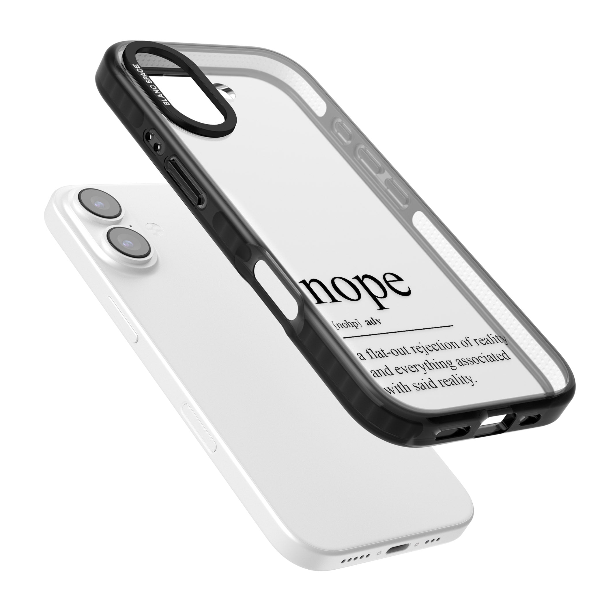 Nope iPhone 17 Impact Black Phone Case Colours