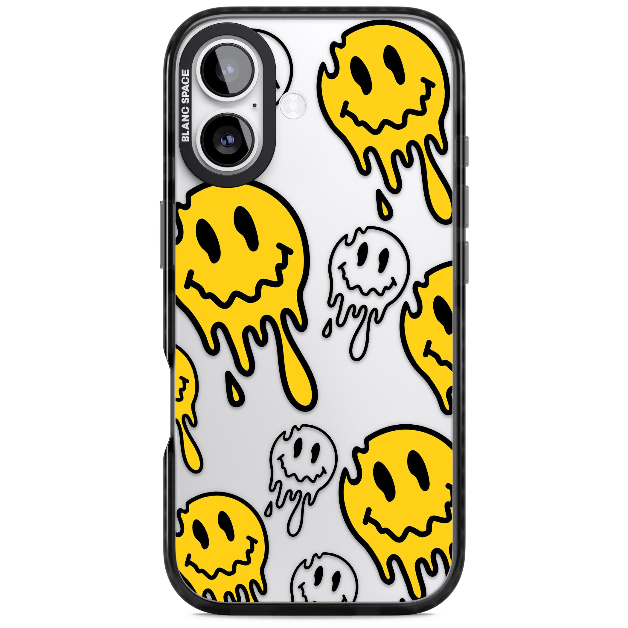 Face Melt iPhone 17 Impact Black Phone Case