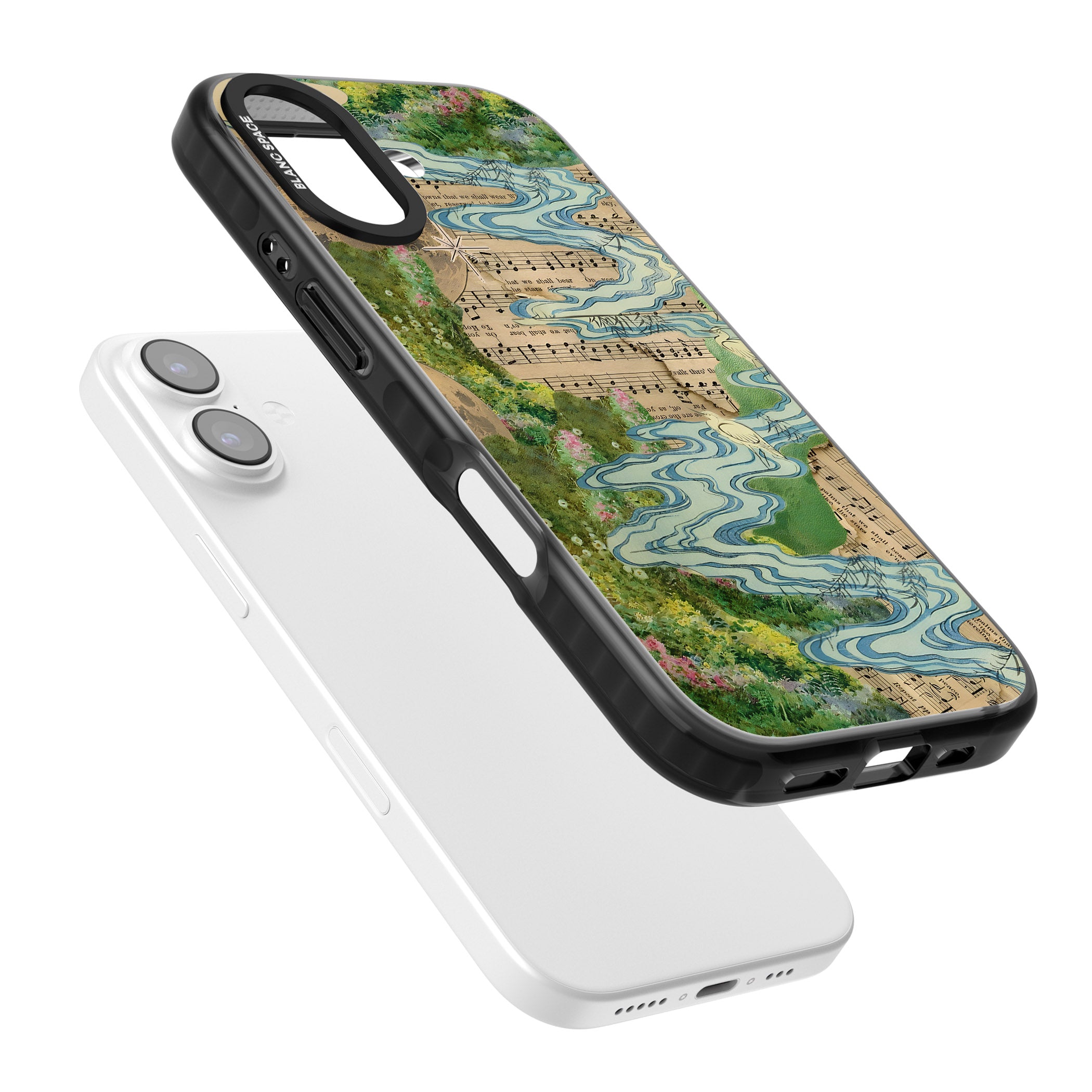 Musical River iPhone 17 Impact Black Phone Case Colours
