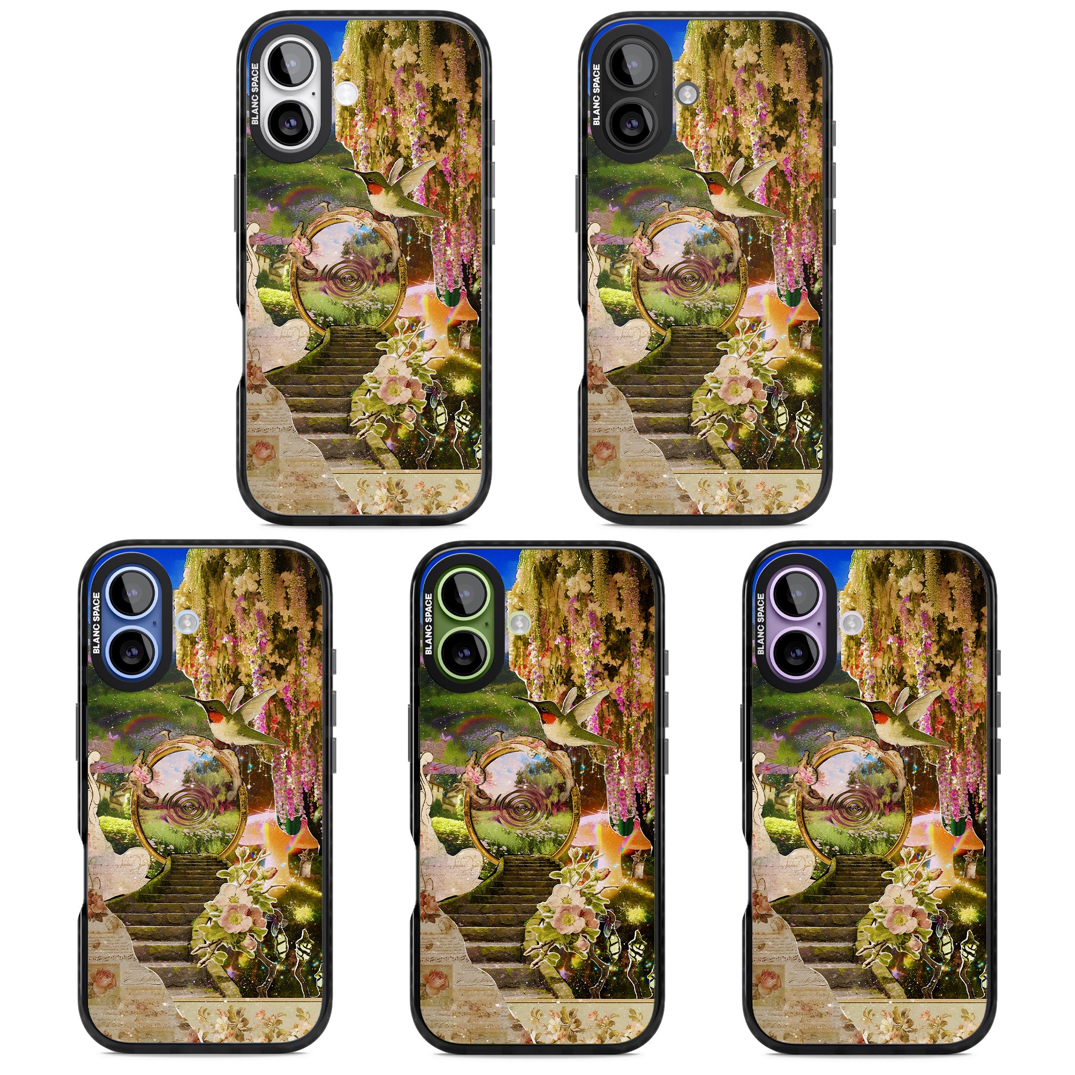 Fairy Portal iPhone 17 Impact Black Phone Case APT Impact Protection