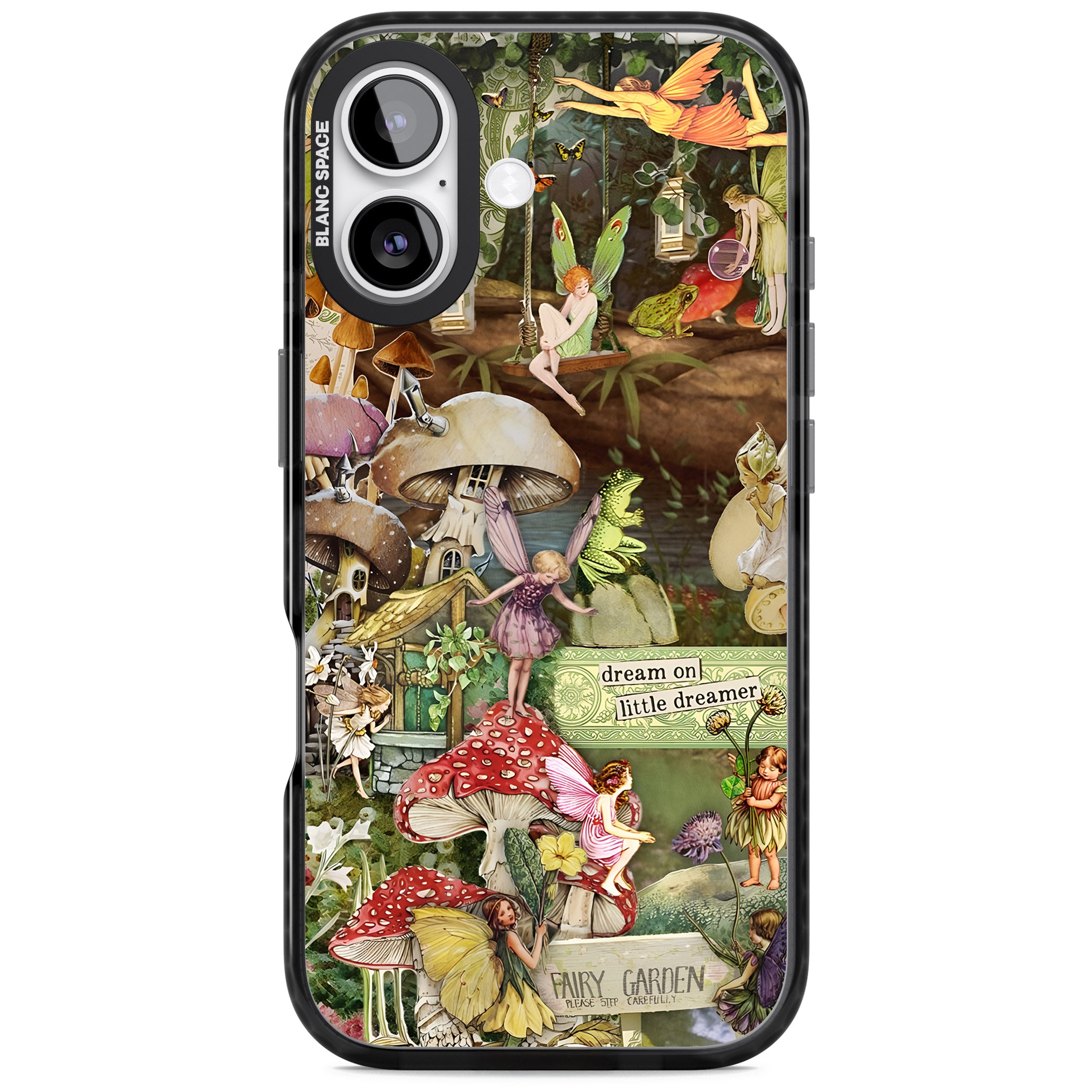 Dreamy Garden iPhone 17 Impact Black Phone Case