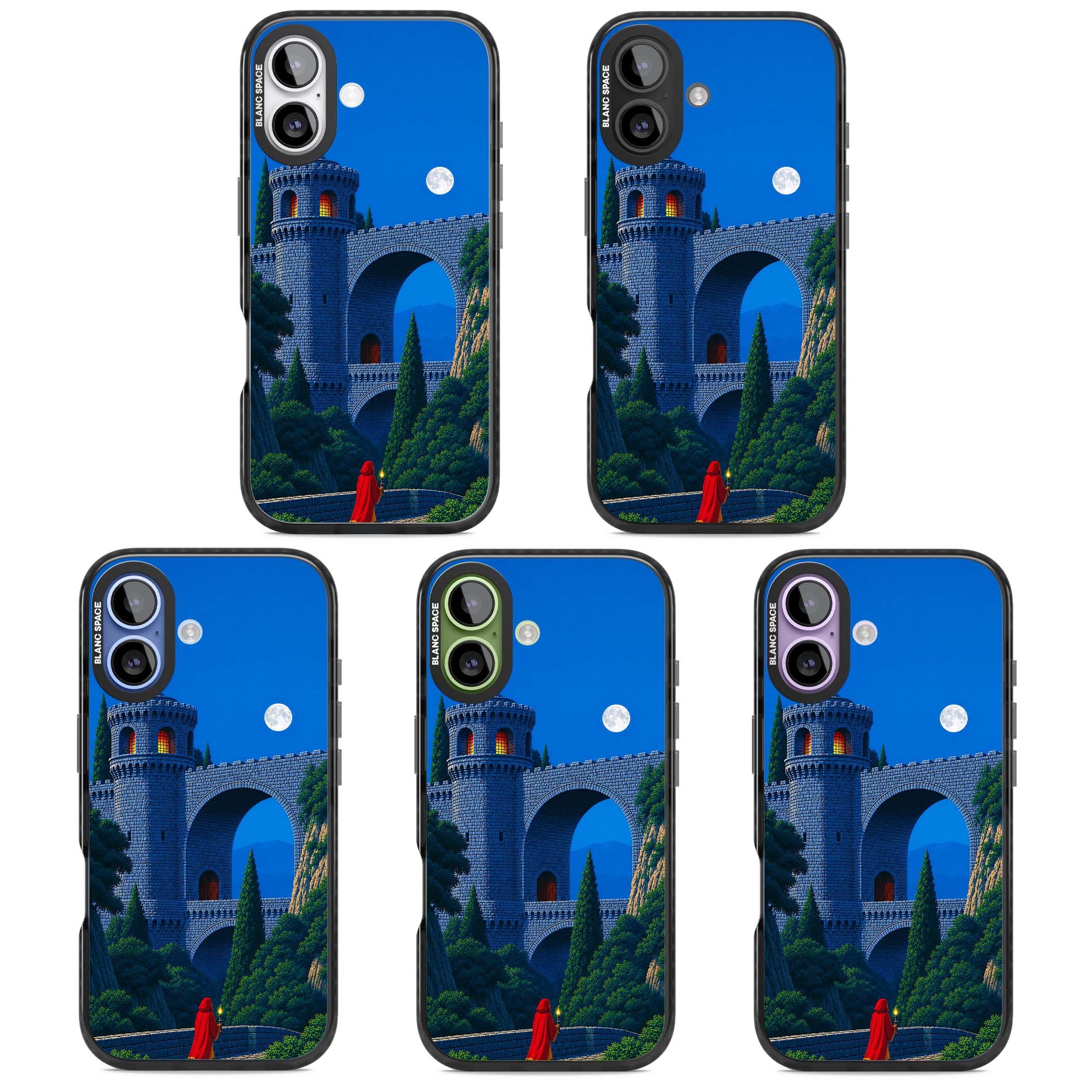 Castle Walls art iPhone case | Clear Impact case for iPhone 17