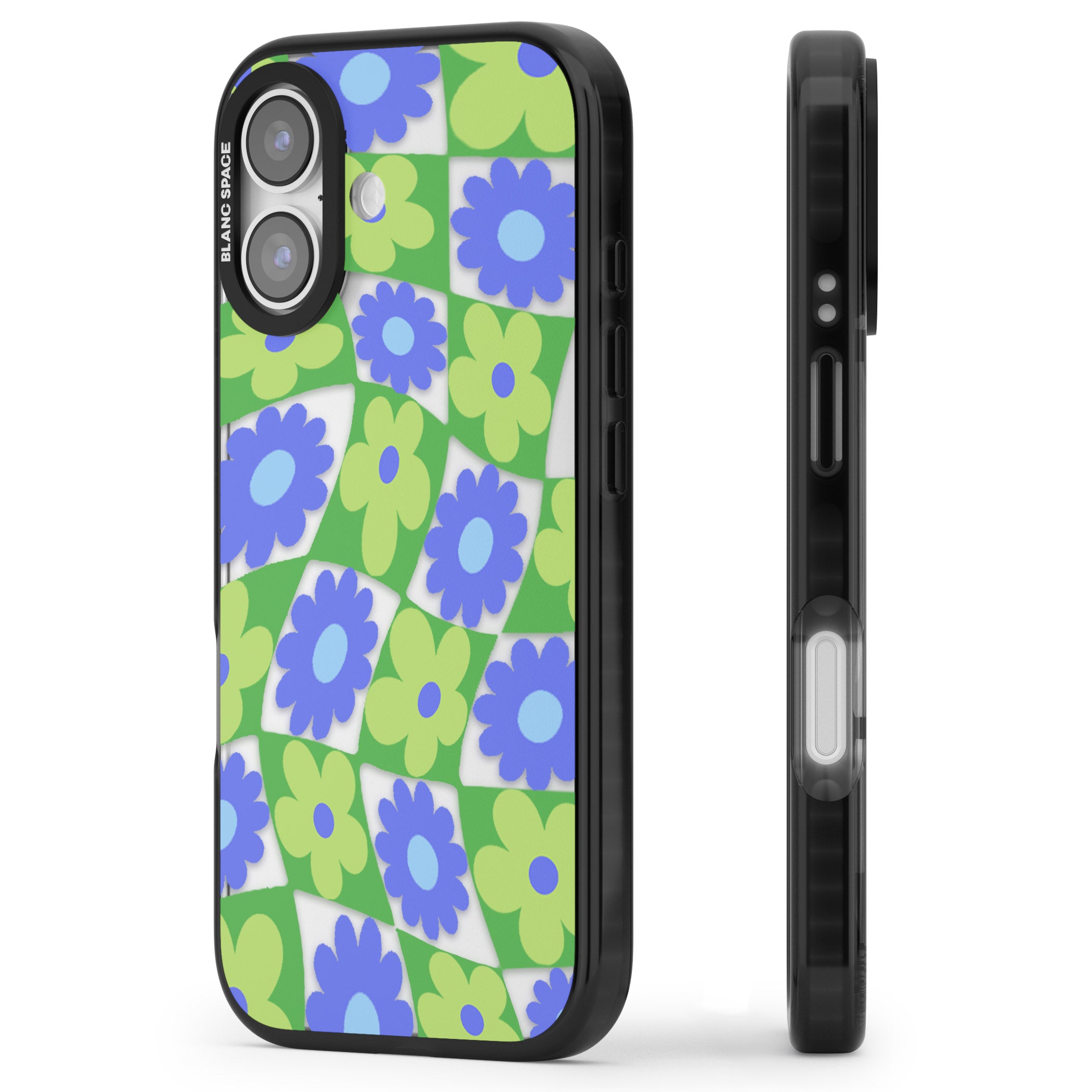 Garden Party iPhone 17 Impact Black Phone Case Side Profile