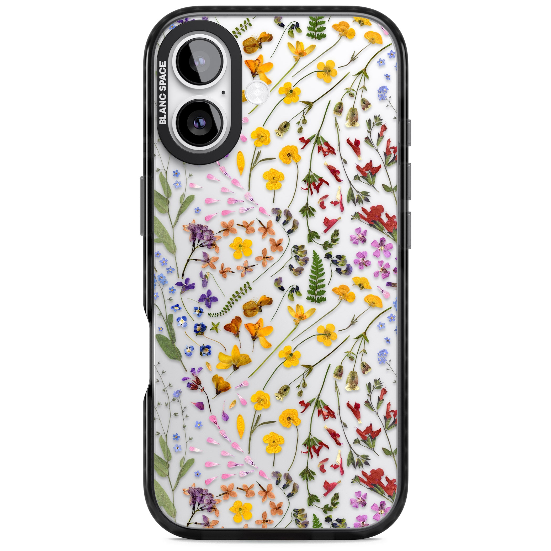 Wildflower iPhone 17 Impact Black Phone Case