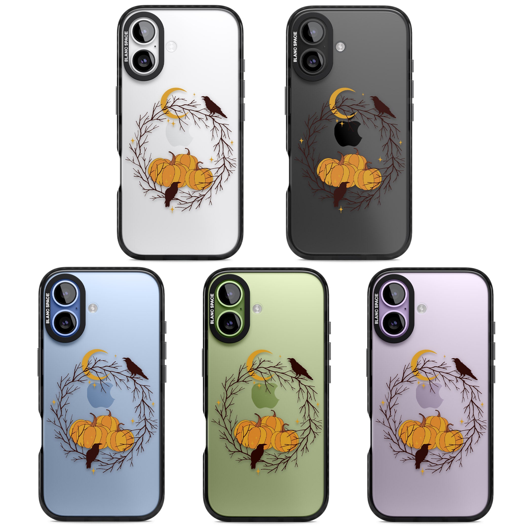 Pumpkin Patch iPhone 17 Impact Black Phone Case APT Impact Protection