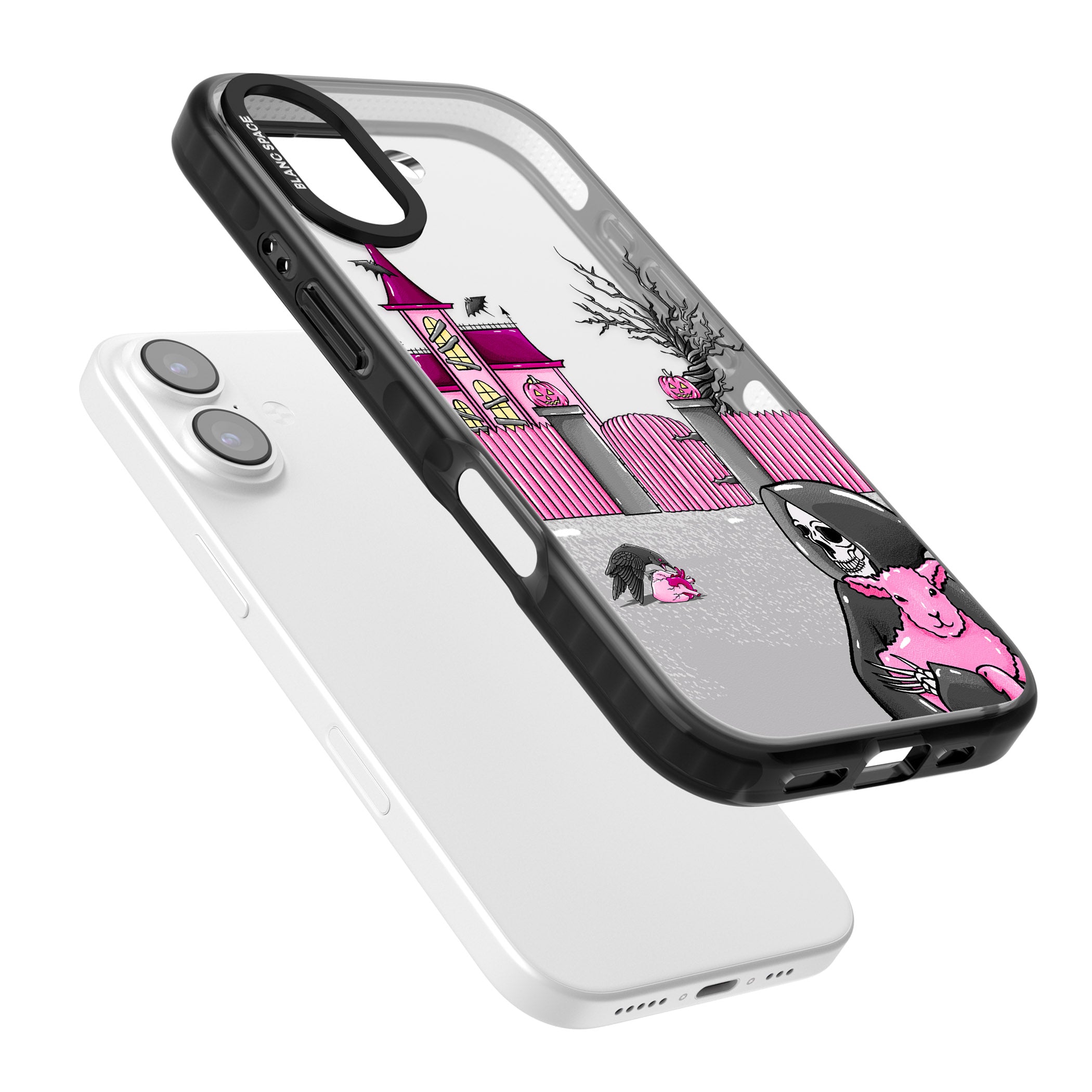 Left With My Heart iPhone 17 Impact Black Phone Case Colours