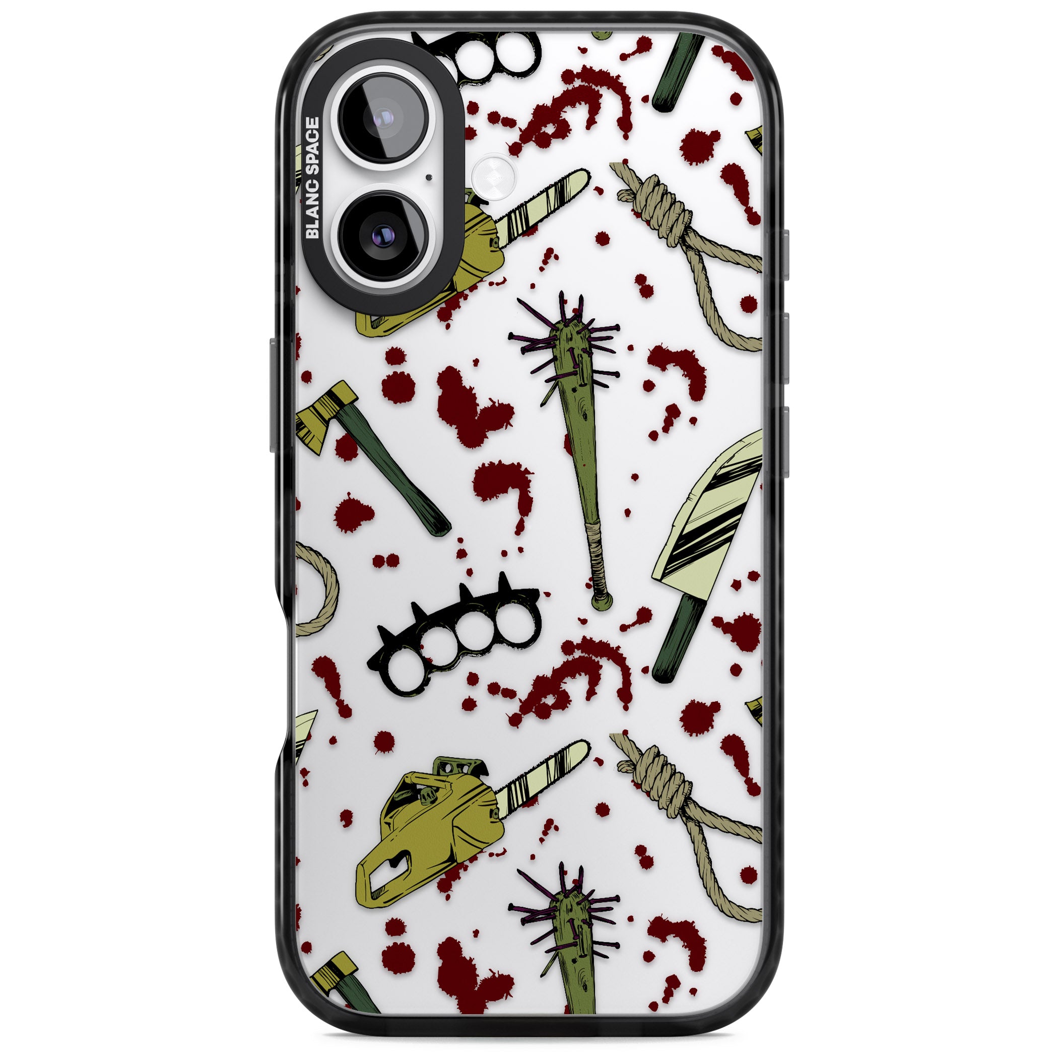 Movie Massacre iPhone 17 Impact Black Phone Case