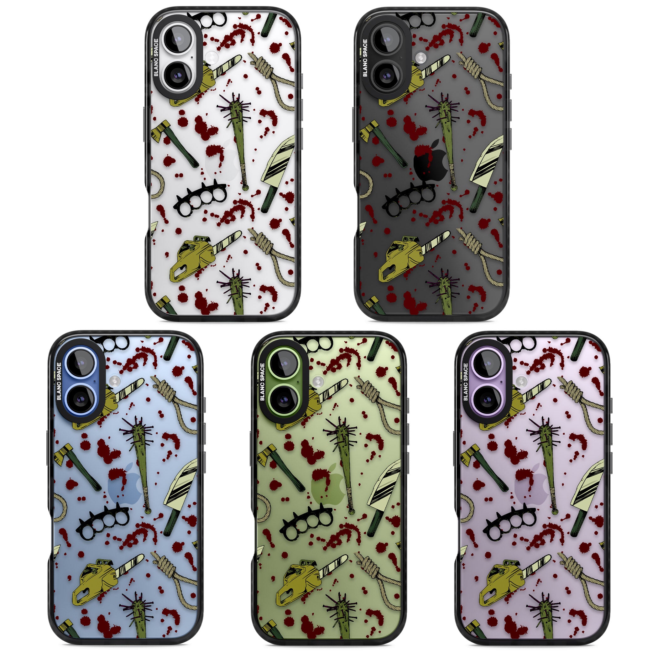 Movie Massacre iPhone 17 Impact Black Phone Case APT Impact Protection