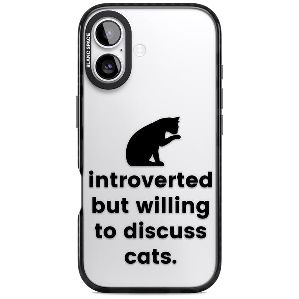 Introverted But Willing To Discuss Cats