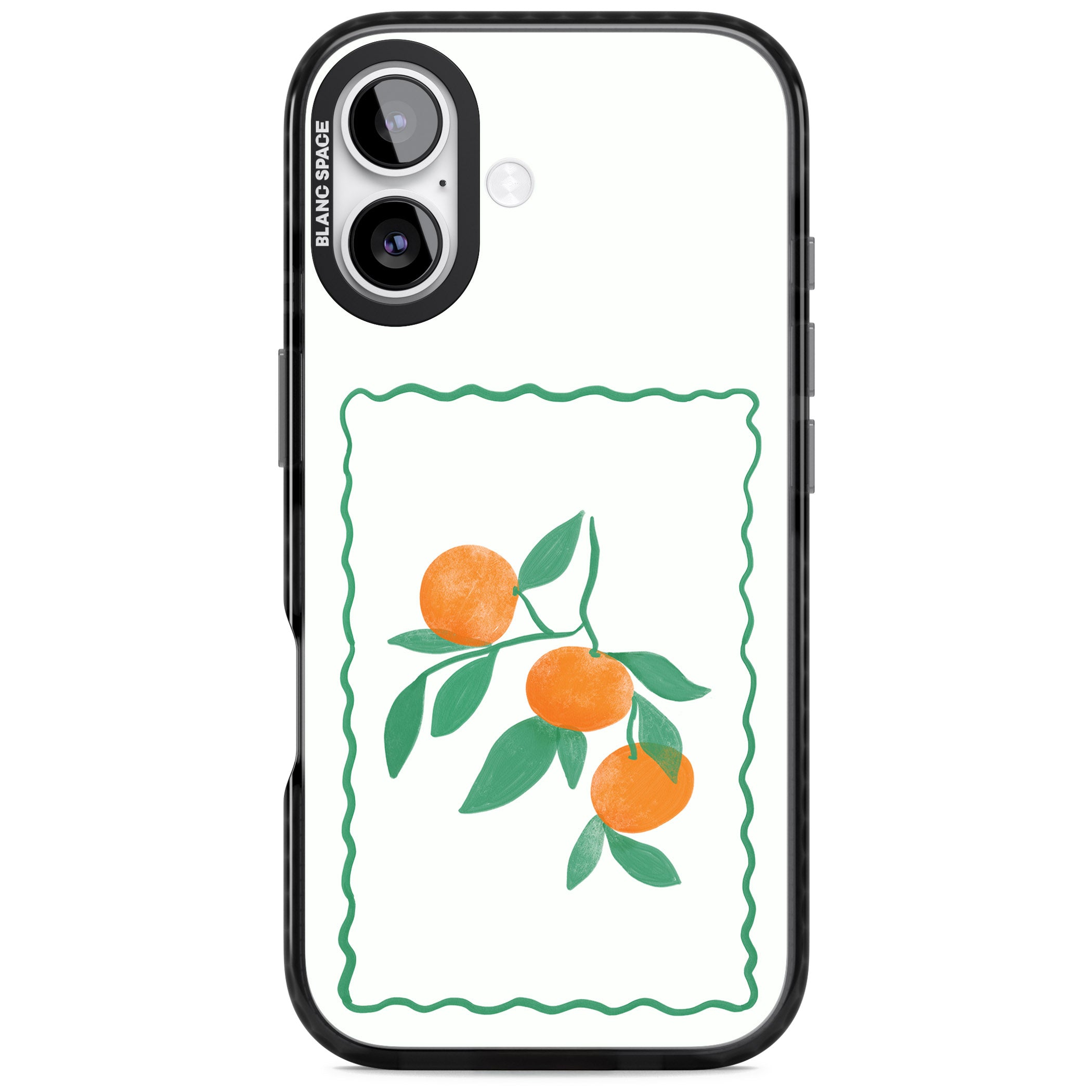 Italian Oranges iPhone 17 Impact Black Phone Case