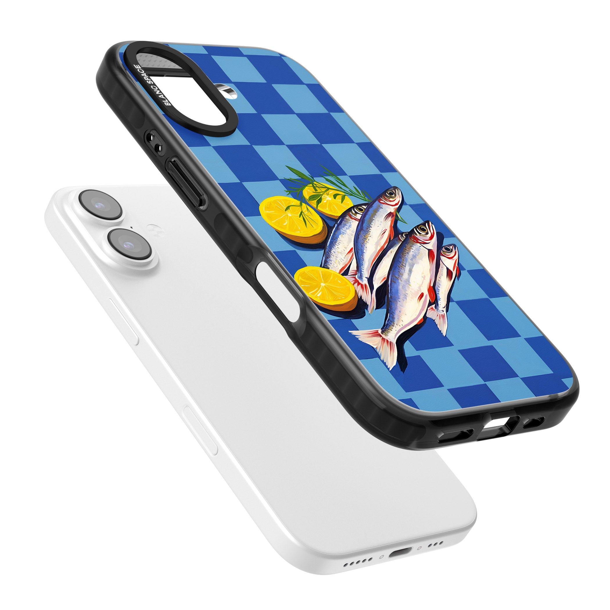 Fish & Lemons iPhone 17 Impact Black Phone Case Colours