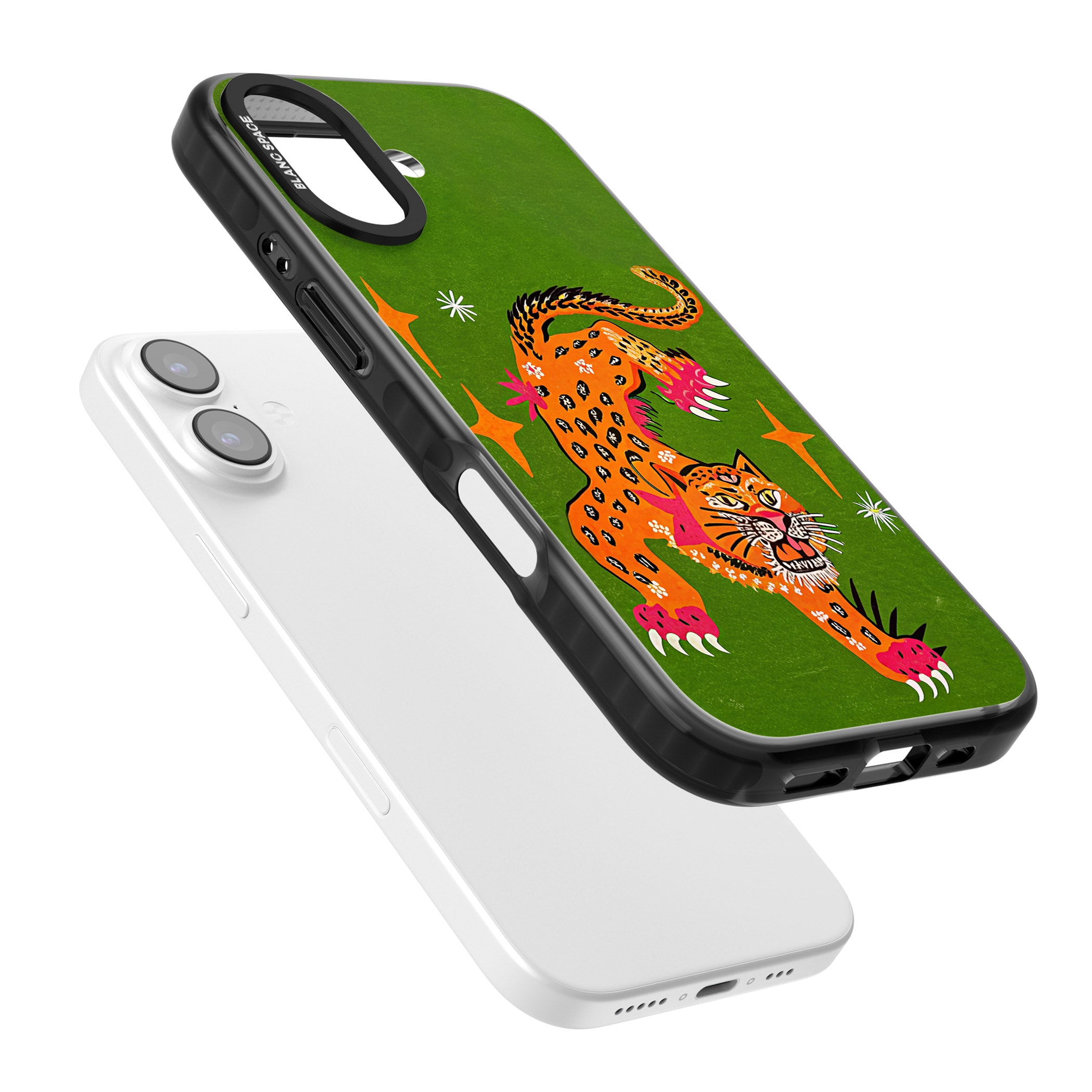 Fierce Jaguar iPhone 17 Impact Black Phone Case Colours