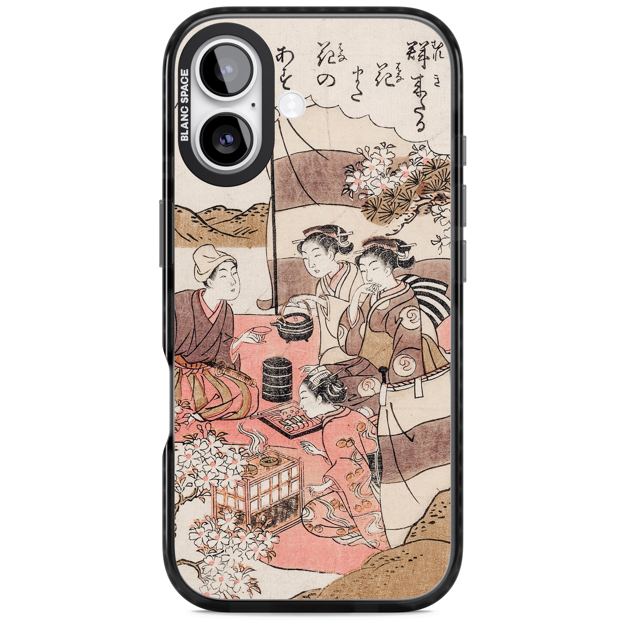 Japanese Afternoon Tea iPhone 17 Impact Black Phone Case