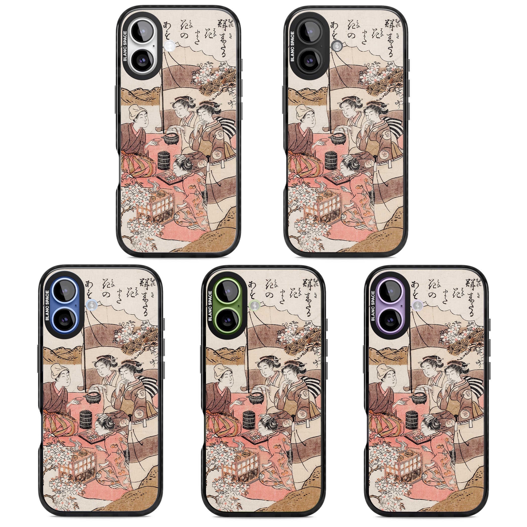 Japanese Afternoon Tea iPhone 17 Impact Black Phone Case APT Impact Protection