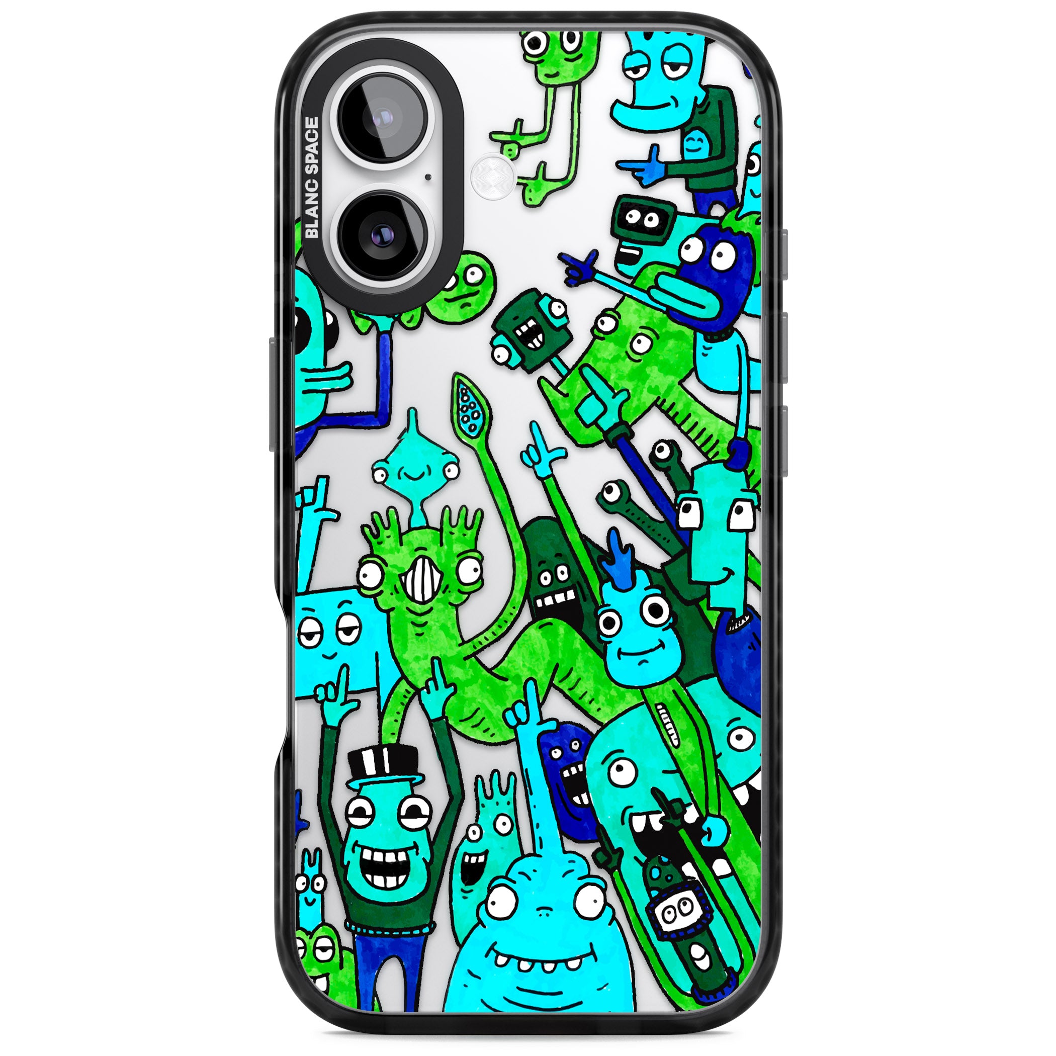 Don'T Point iPhone 17 Impact Black Phone Case