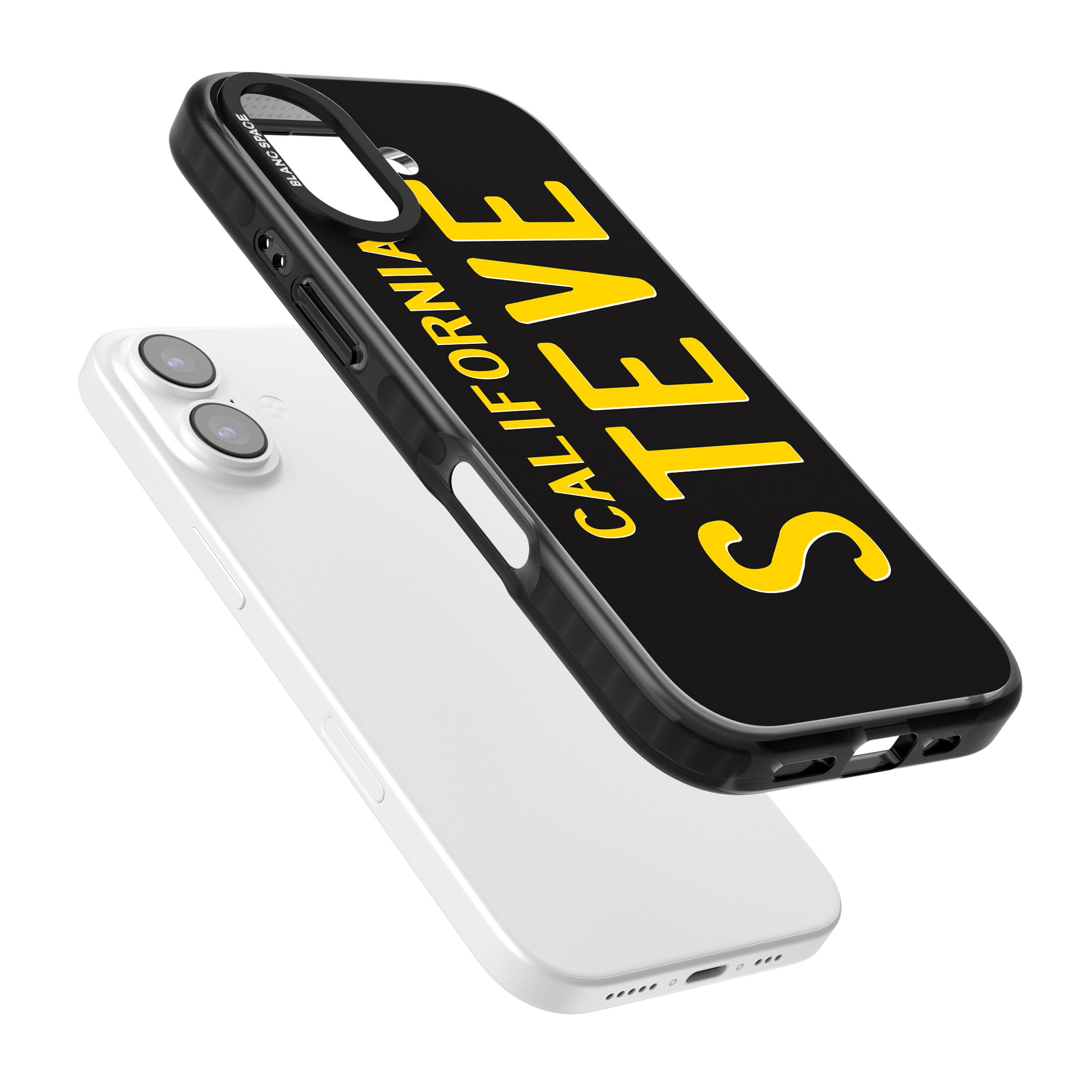 Personalised Vintage California License Plate iPhone 17 Impact Black Phone Case Colours