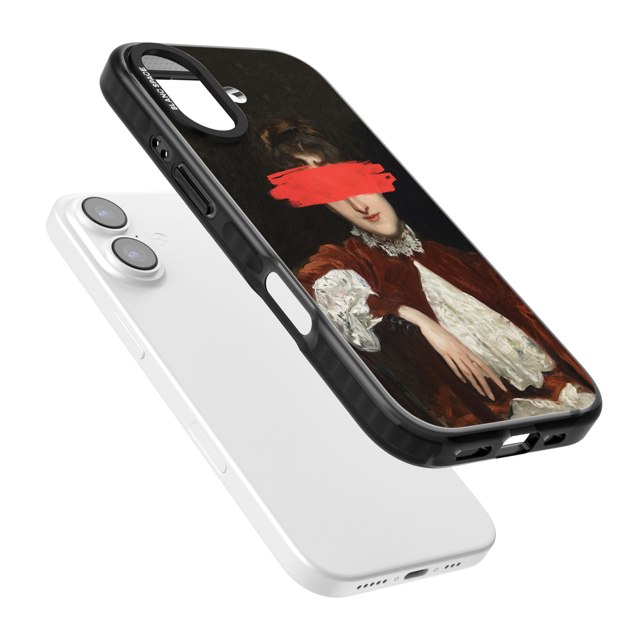 Paint Stroke iPhone 17 Impact Pro Black Phone Case Colours