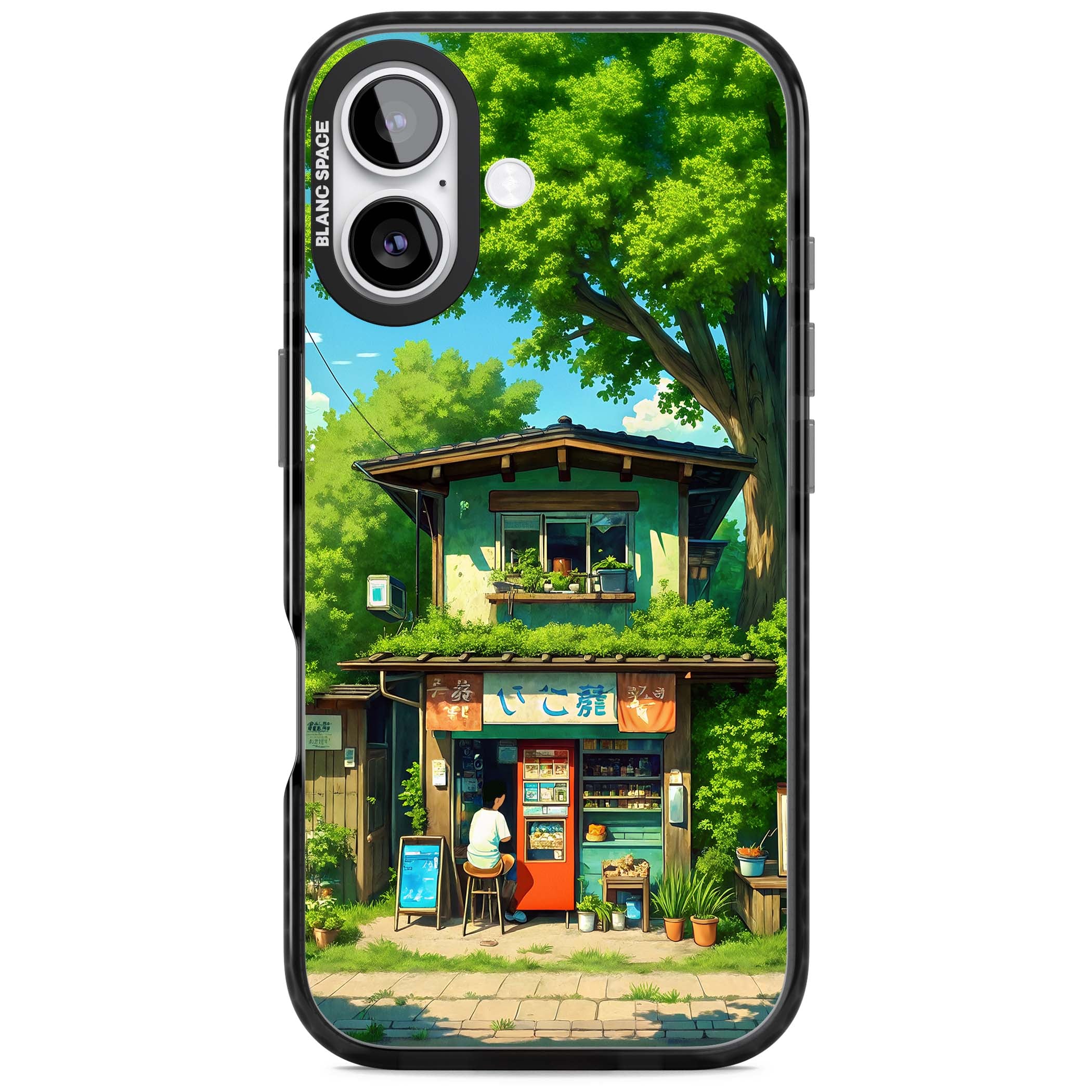 Countryside Kiosk for her iPhone case | Black Impact Magsafe case for iPhone 17