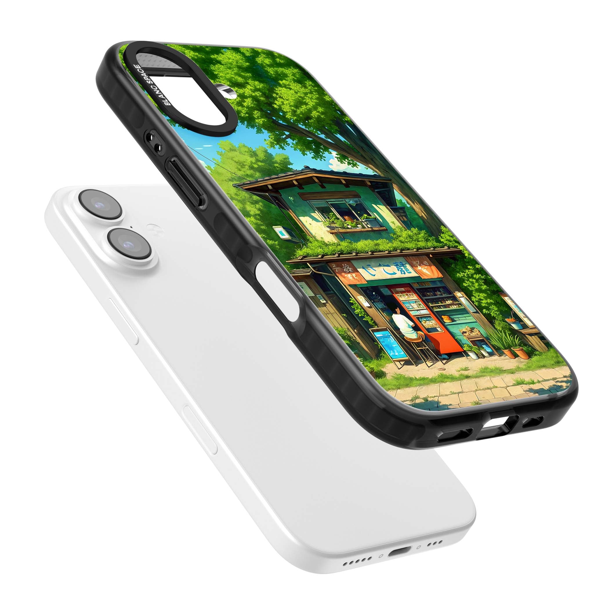 Countryside Kiosk for her iPhone case | Black Impact Magsafe case for iPhone 17