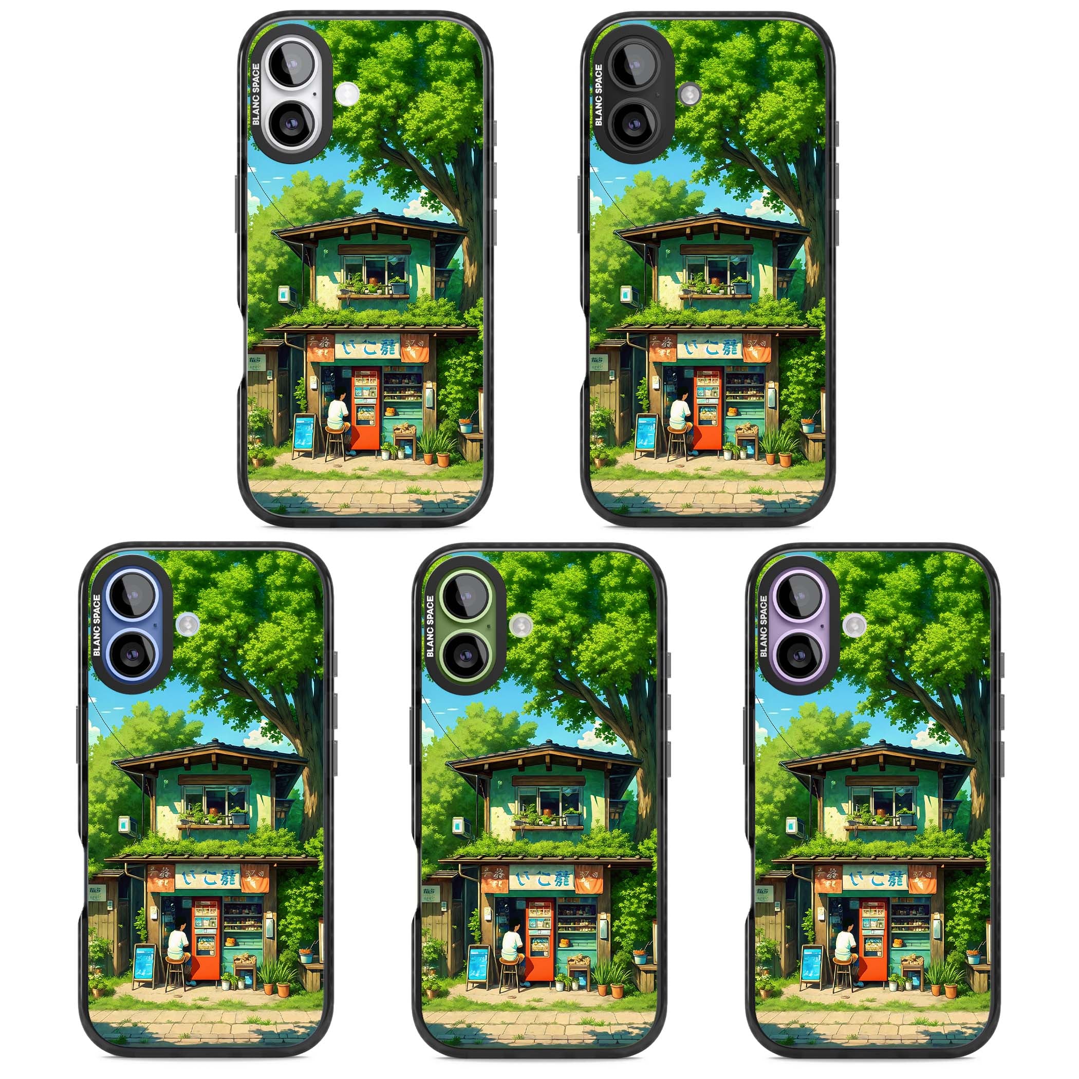 Countryside Kiosk for her iPhone case | Black Impact Magsafe case for iPhone 17