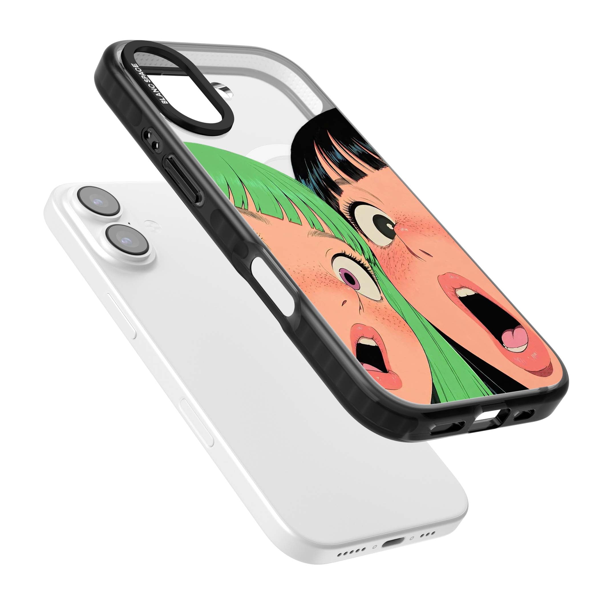 Gasp for her iPhone case | Black Impact Magsafe case for iPhone 17