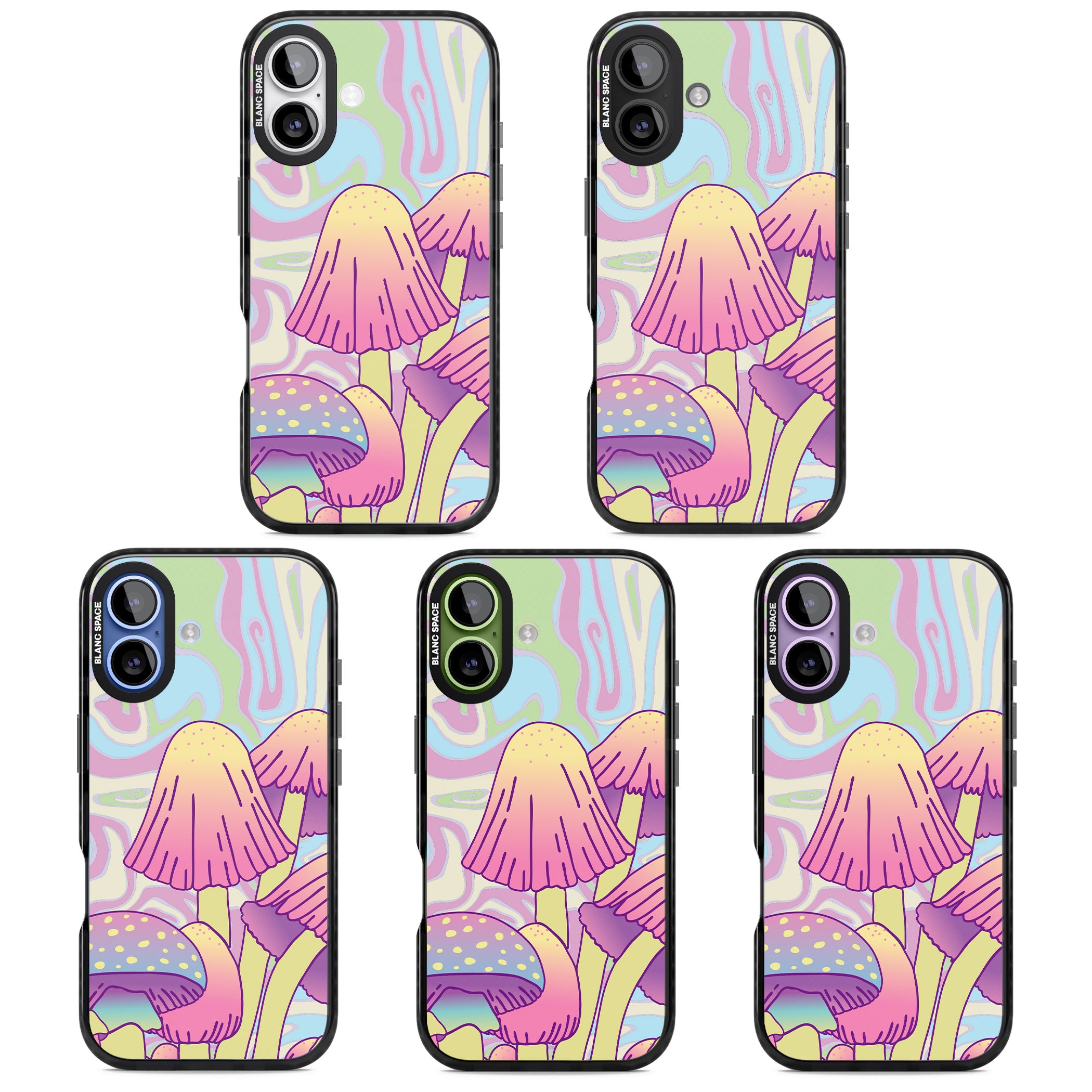 Shroomin' iPhone 17 Impact Pro Black Phone Case APT Impact Protection