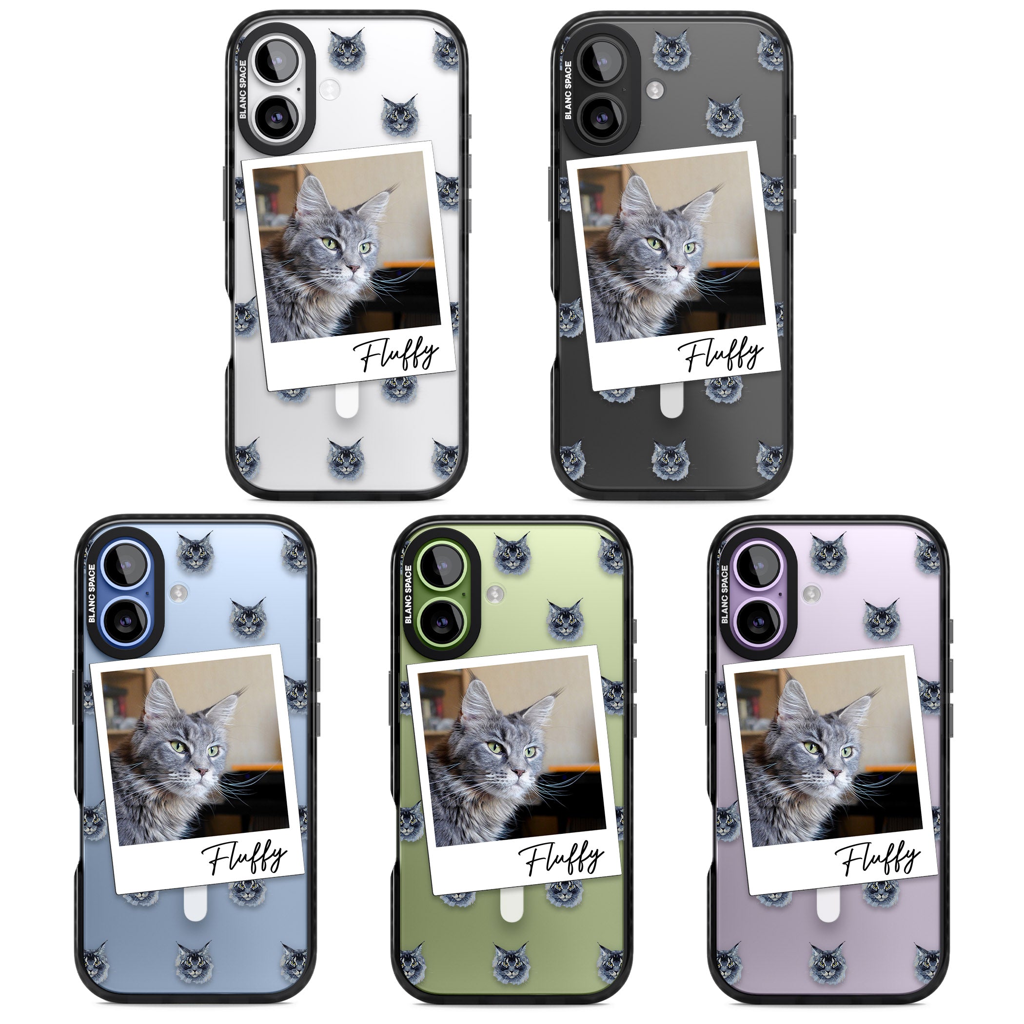 Personalised Maine Coon Photo iPhone 17 Impact Pro Black Phone Case APT Impact Protection