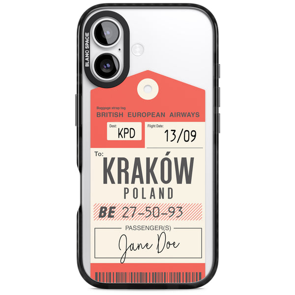 Personalised Vintage Luggage Tag