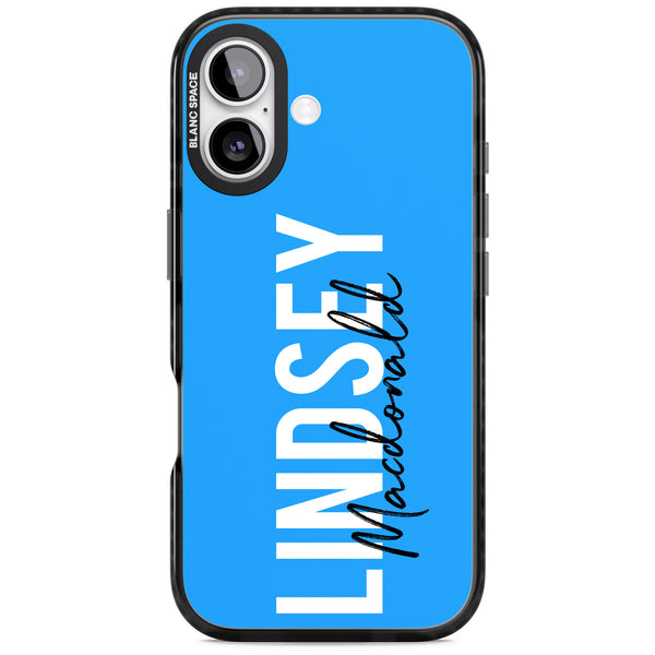 Personalised Bold Name: Blue