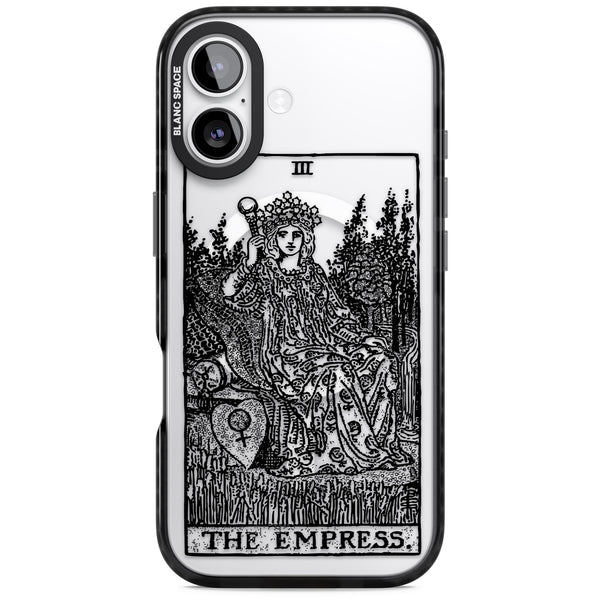 Personalised The Empress Tarot Card (Clear)