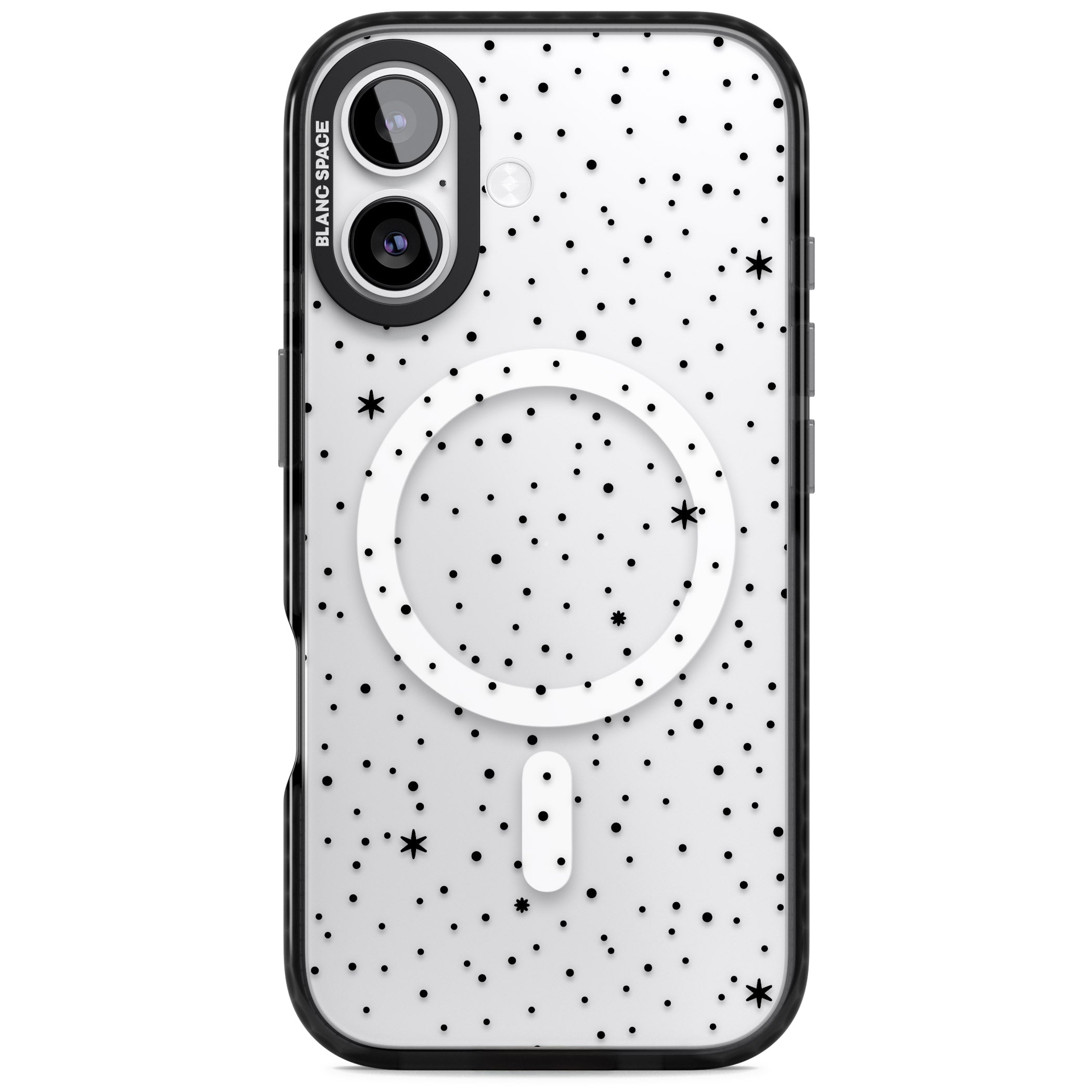 Celestial Starry Sky (Black) iPhone 17 Impact Pro Black Phone Case
